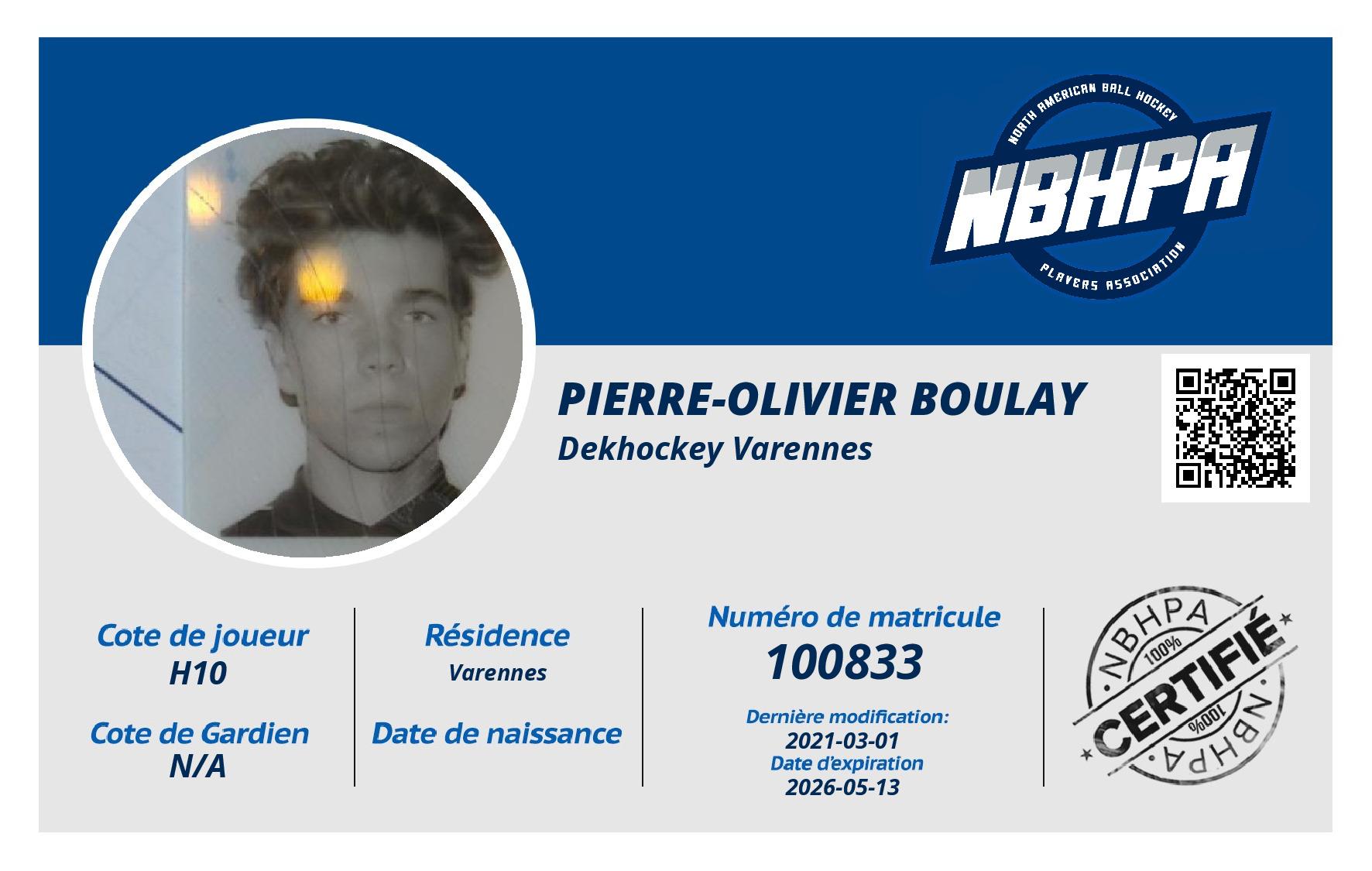 Pierre-Olivier Boulay