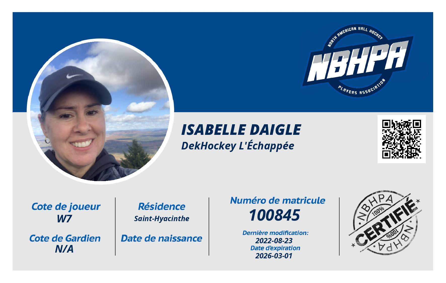 Isabelle Daigle
