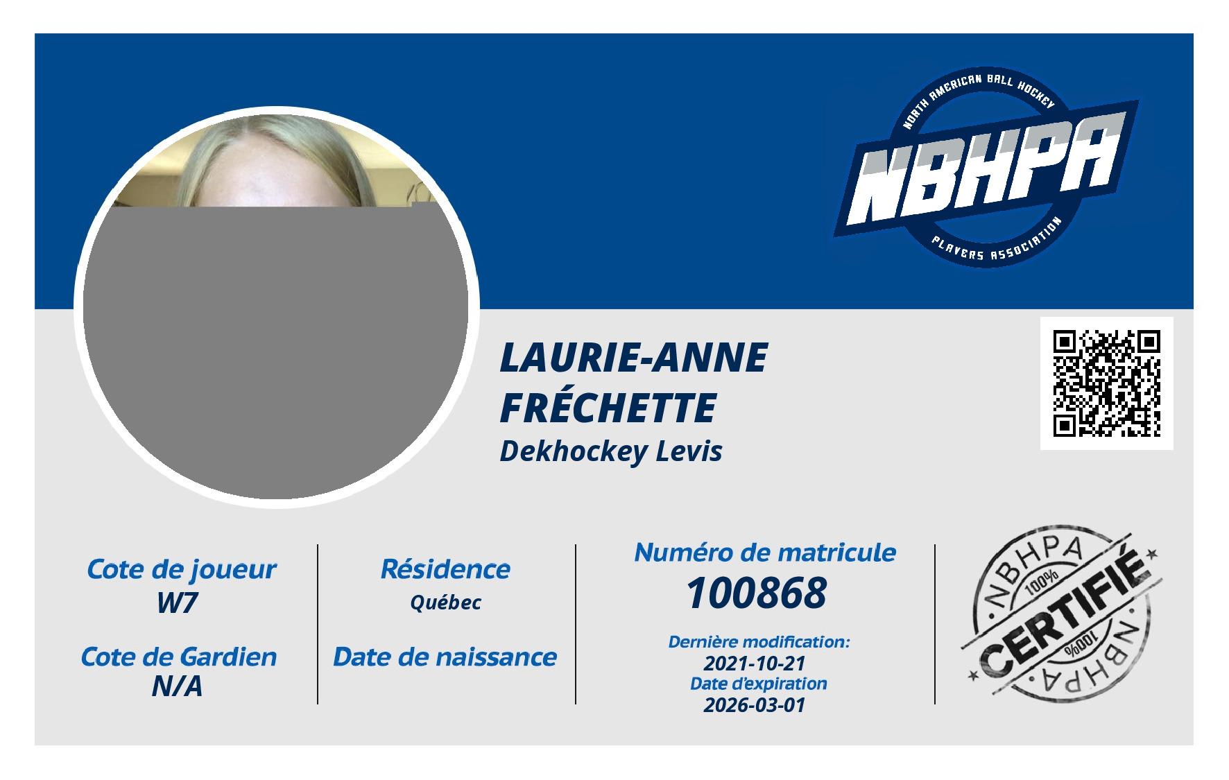 Laurie-Anne Fréchette