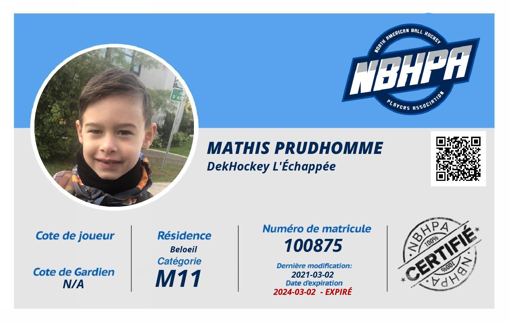 Mathis Prudhomme 