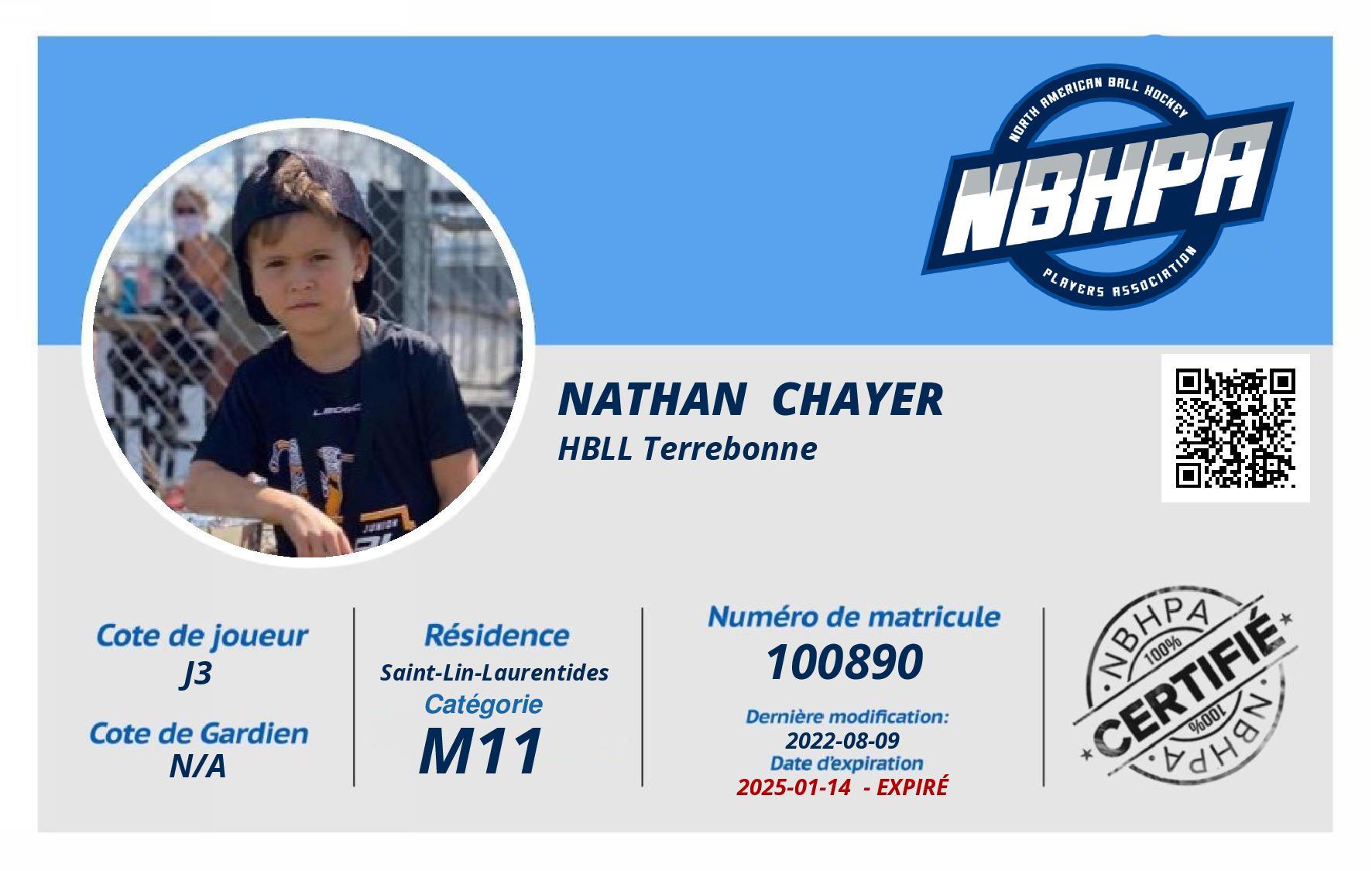 Nathan  Chayer 