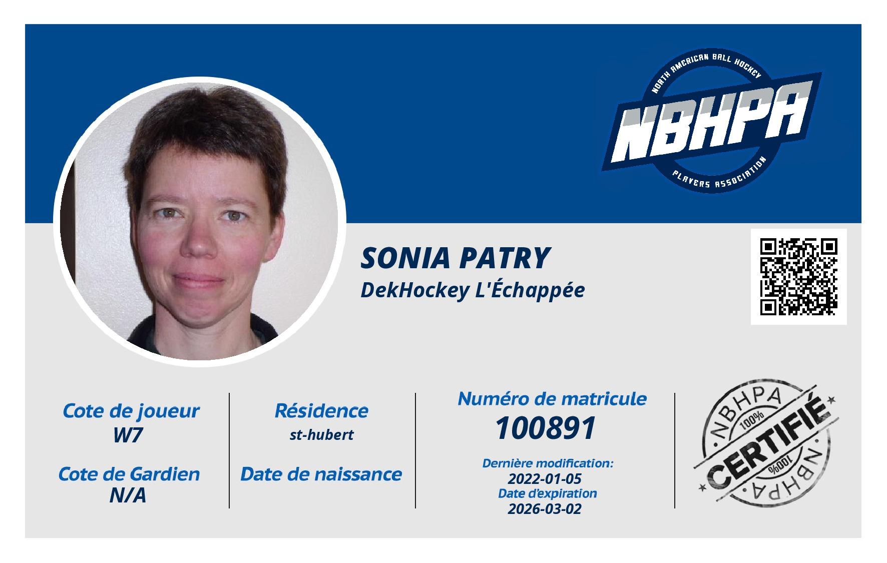 Sonia Patry