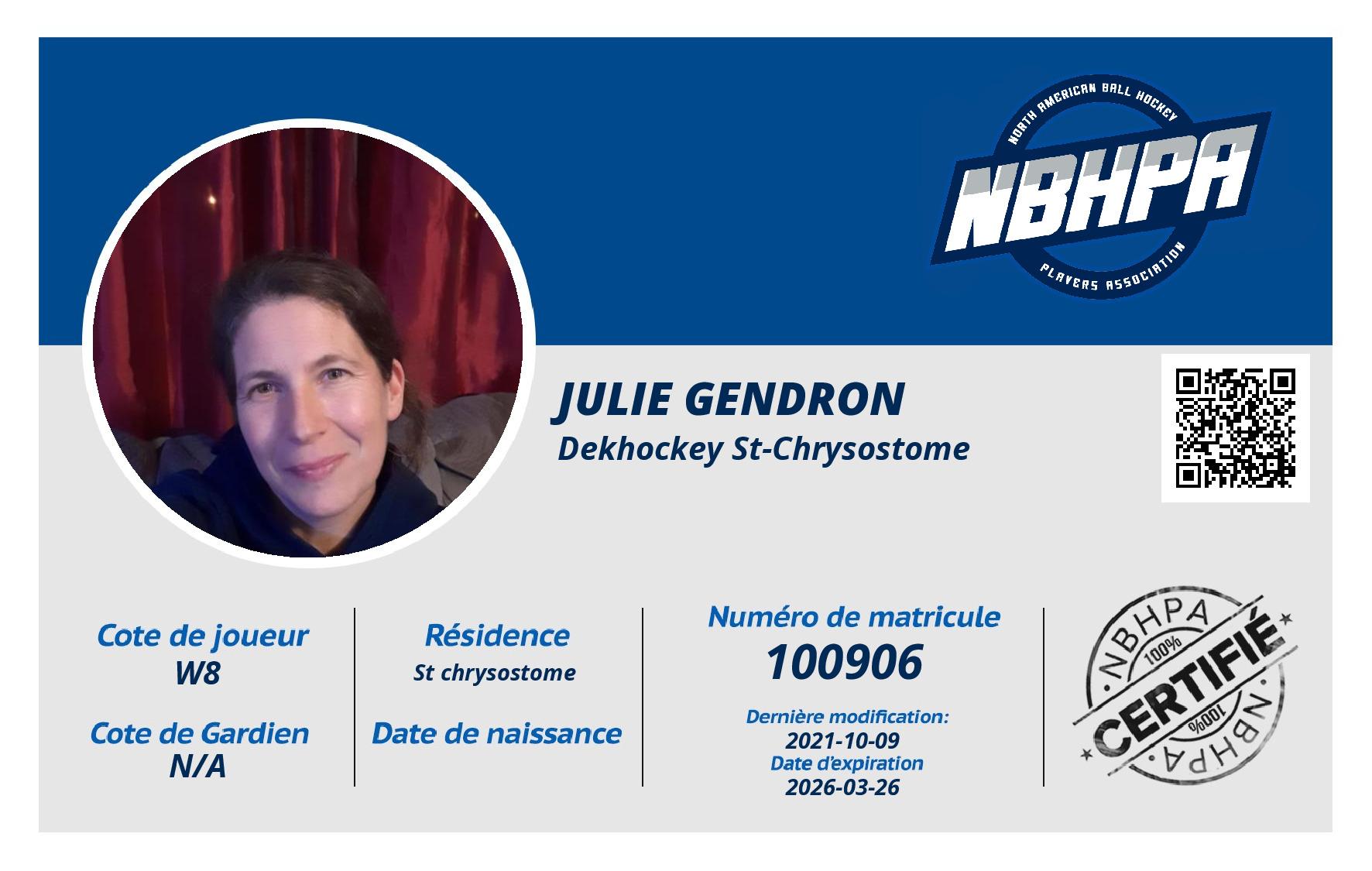 Julie Gendron