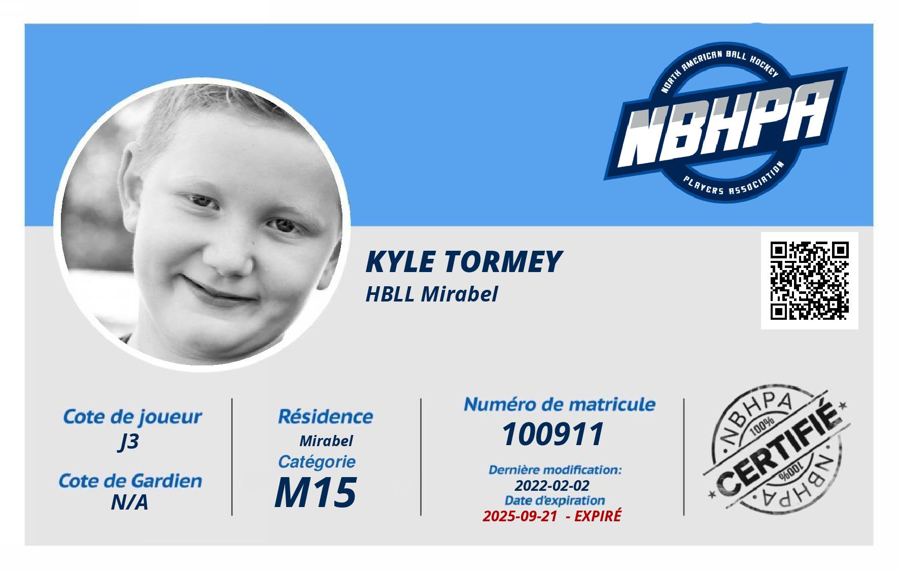 Kyle Tormey