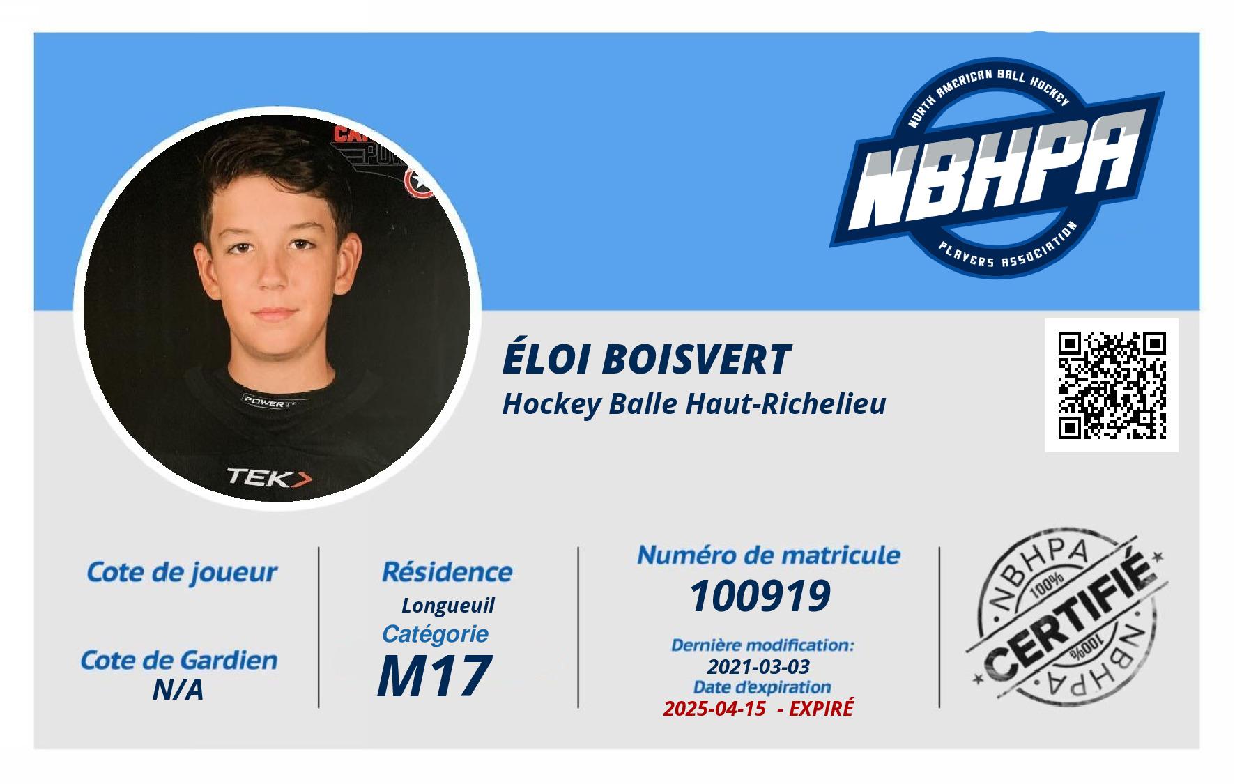 Éloi Boisvert