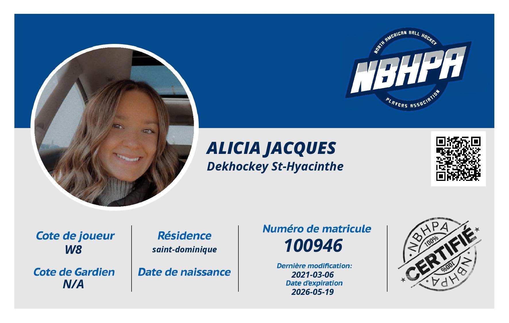 Alicia Jacques