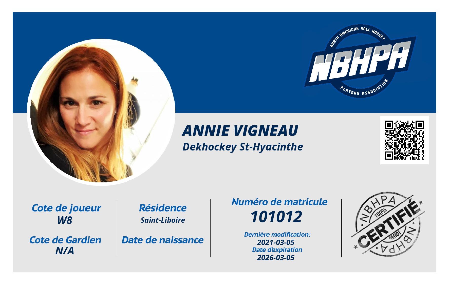Annie Vigneau