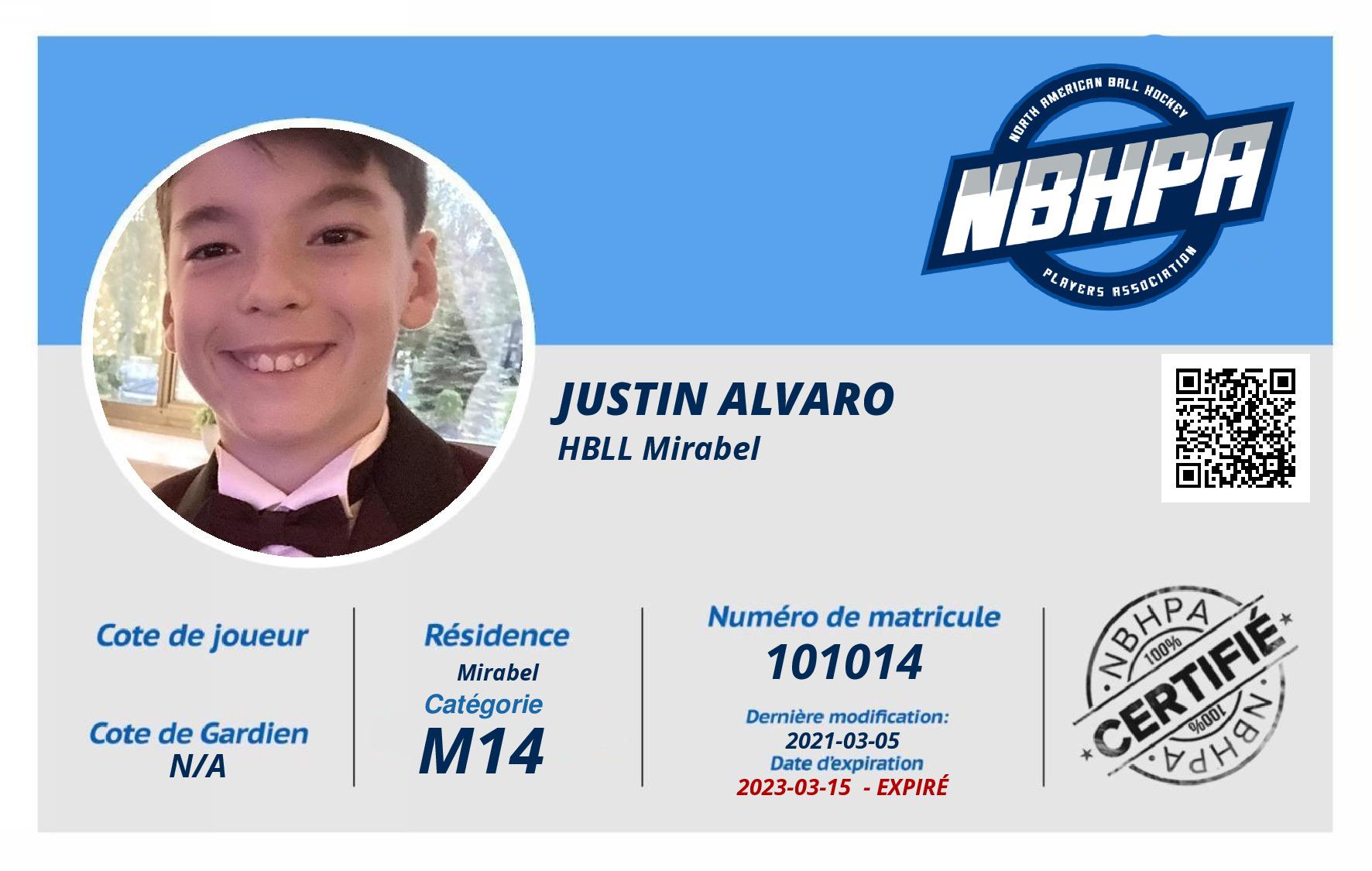 Justin Alvaro