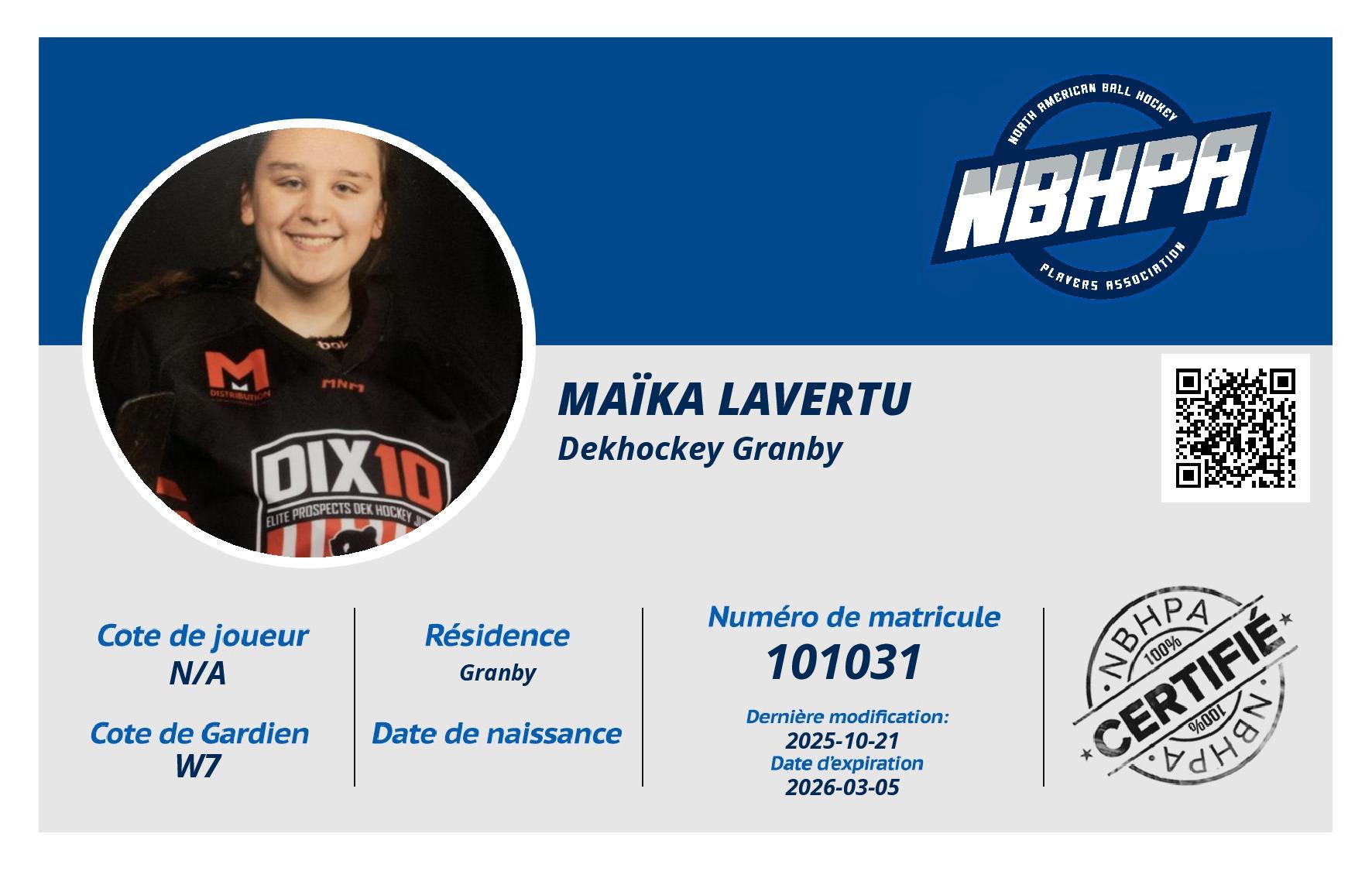 Maïka Lavertu