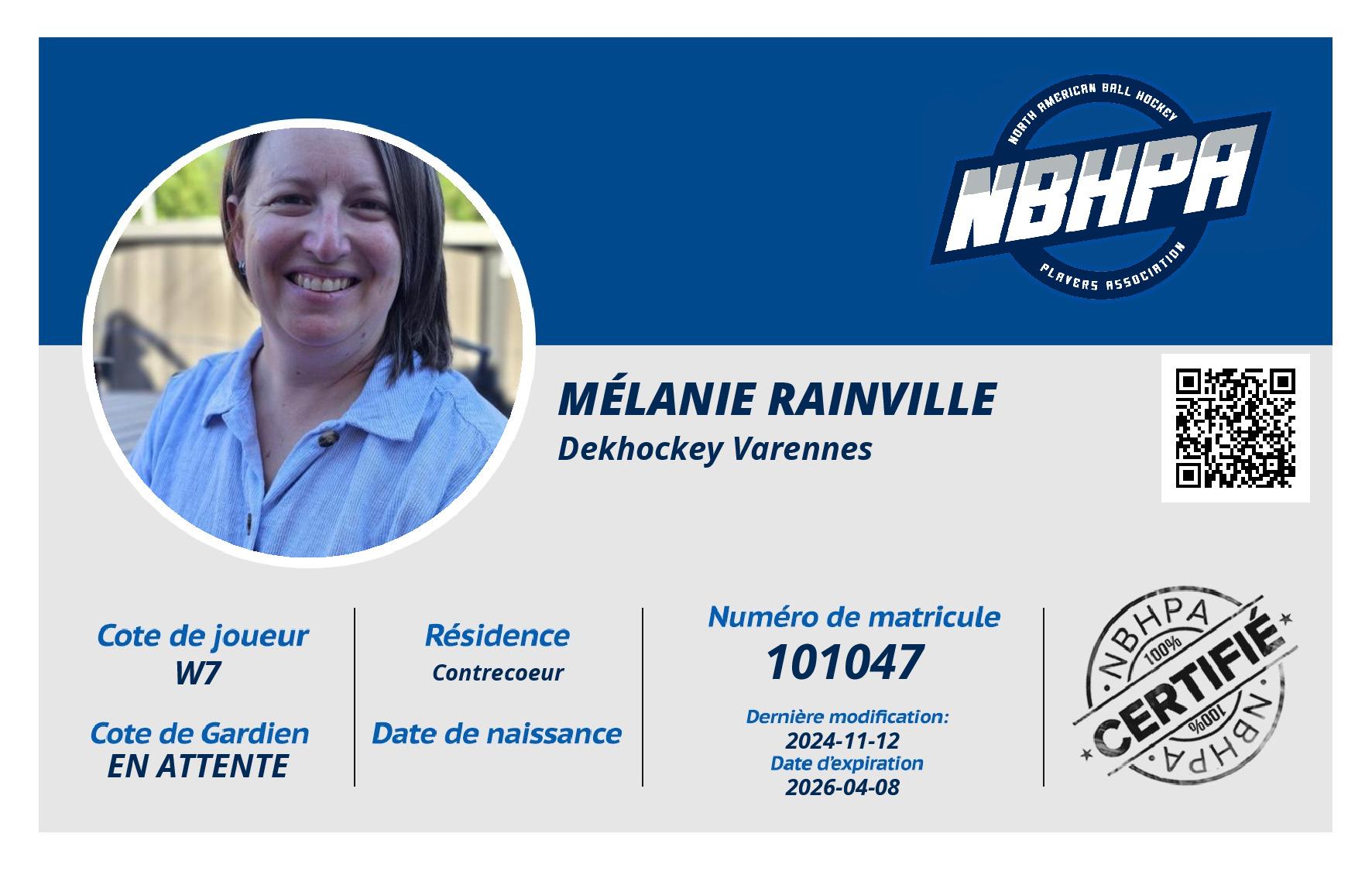 Mélanie Rainville