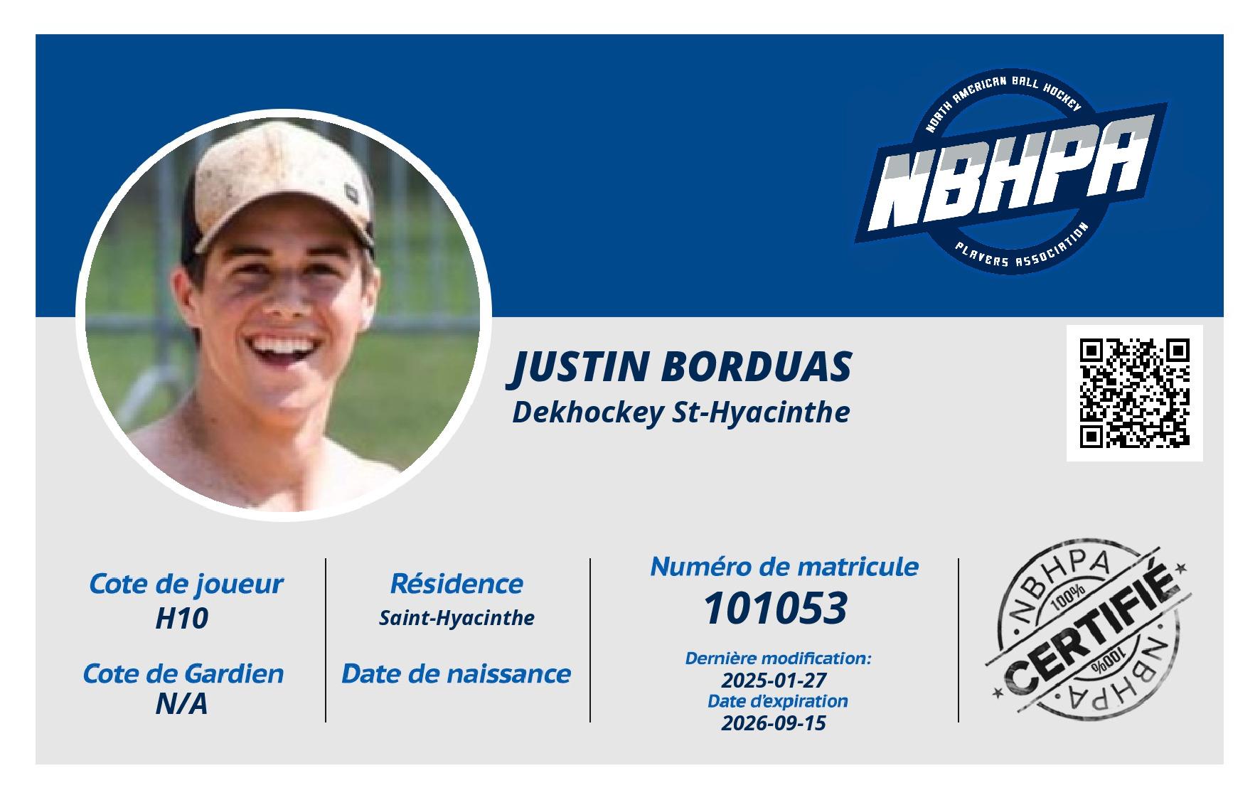 Justin Borduas