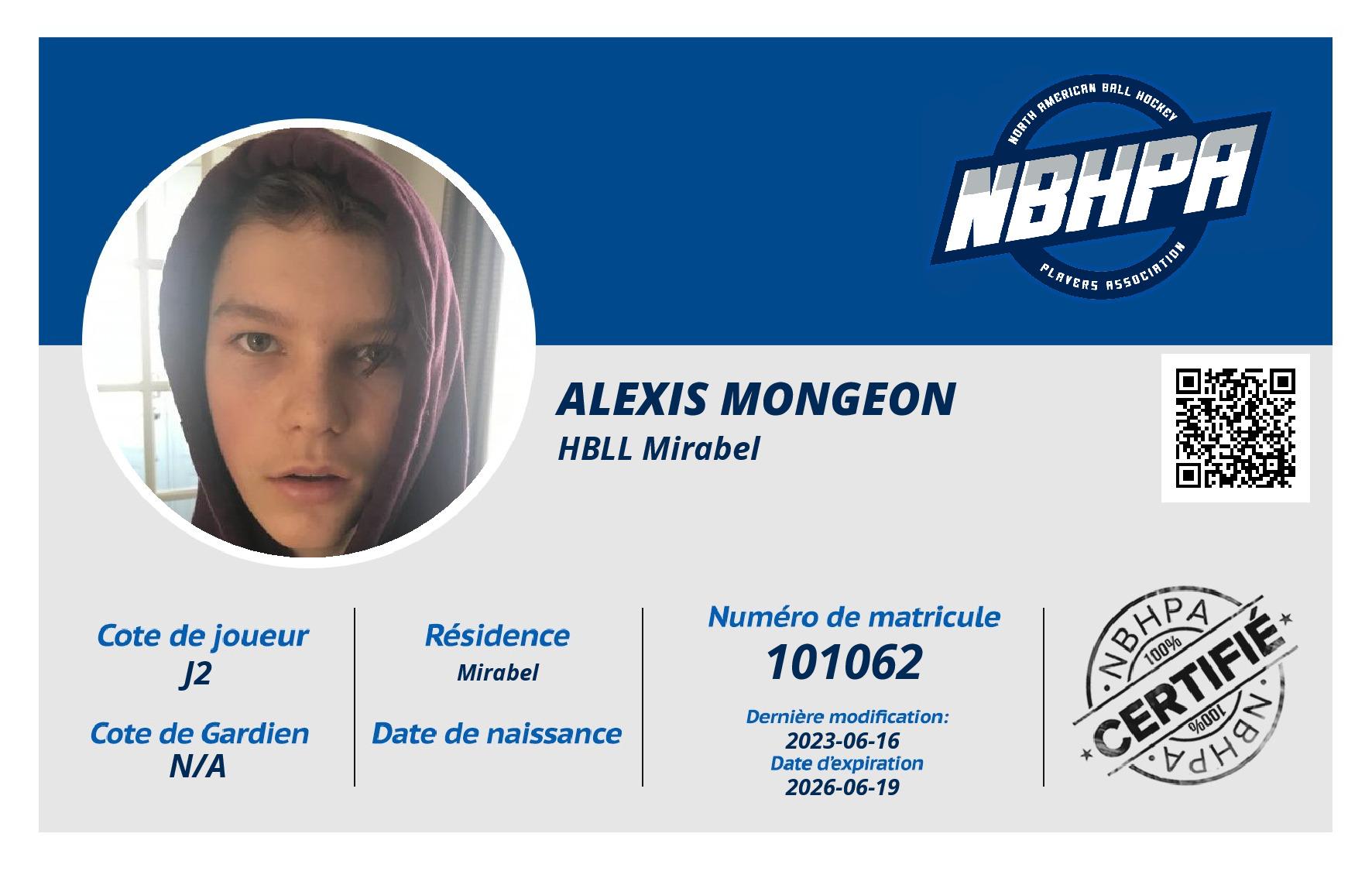 Alexis Mongeon
