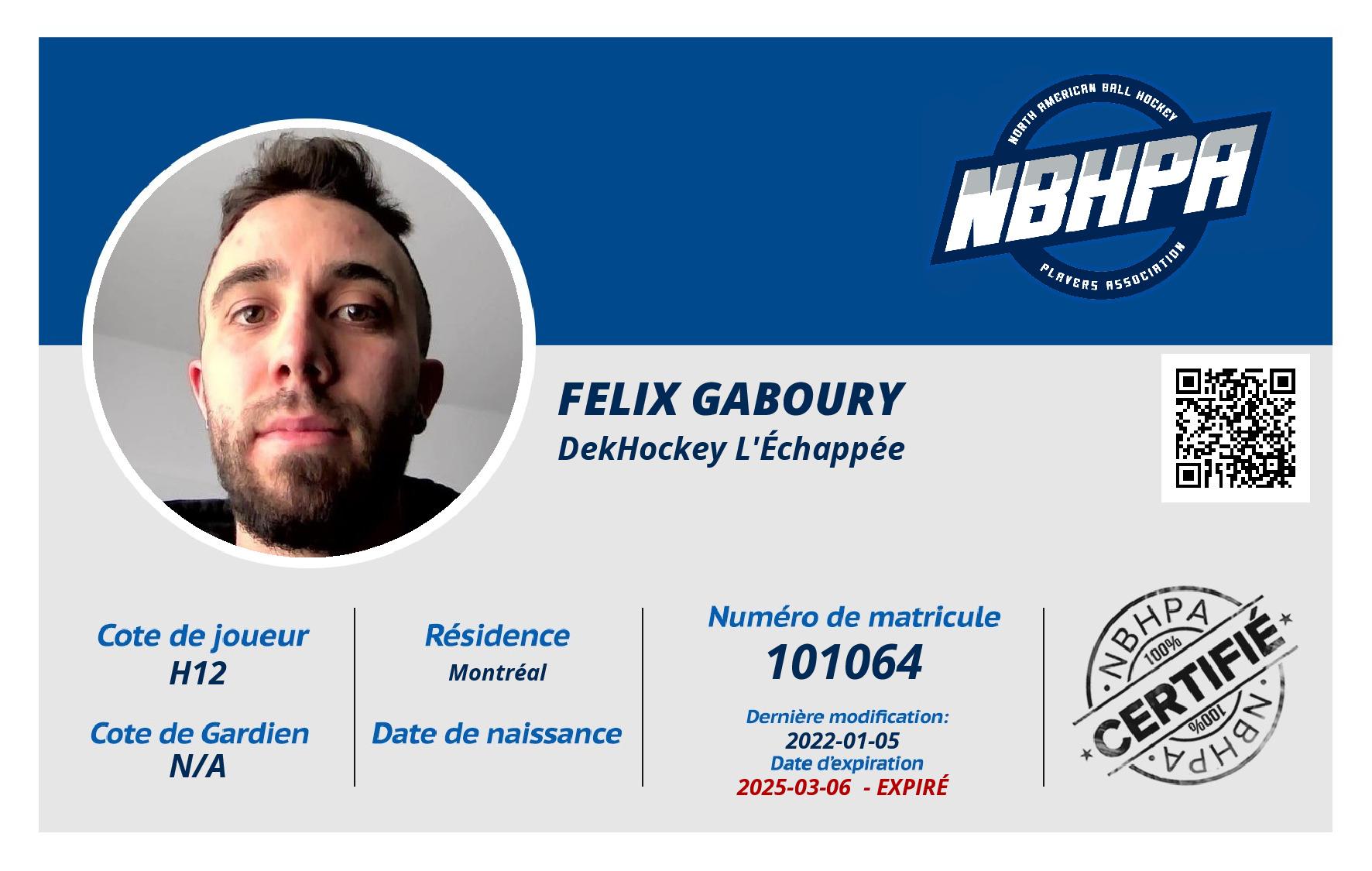 Felix Gaboury