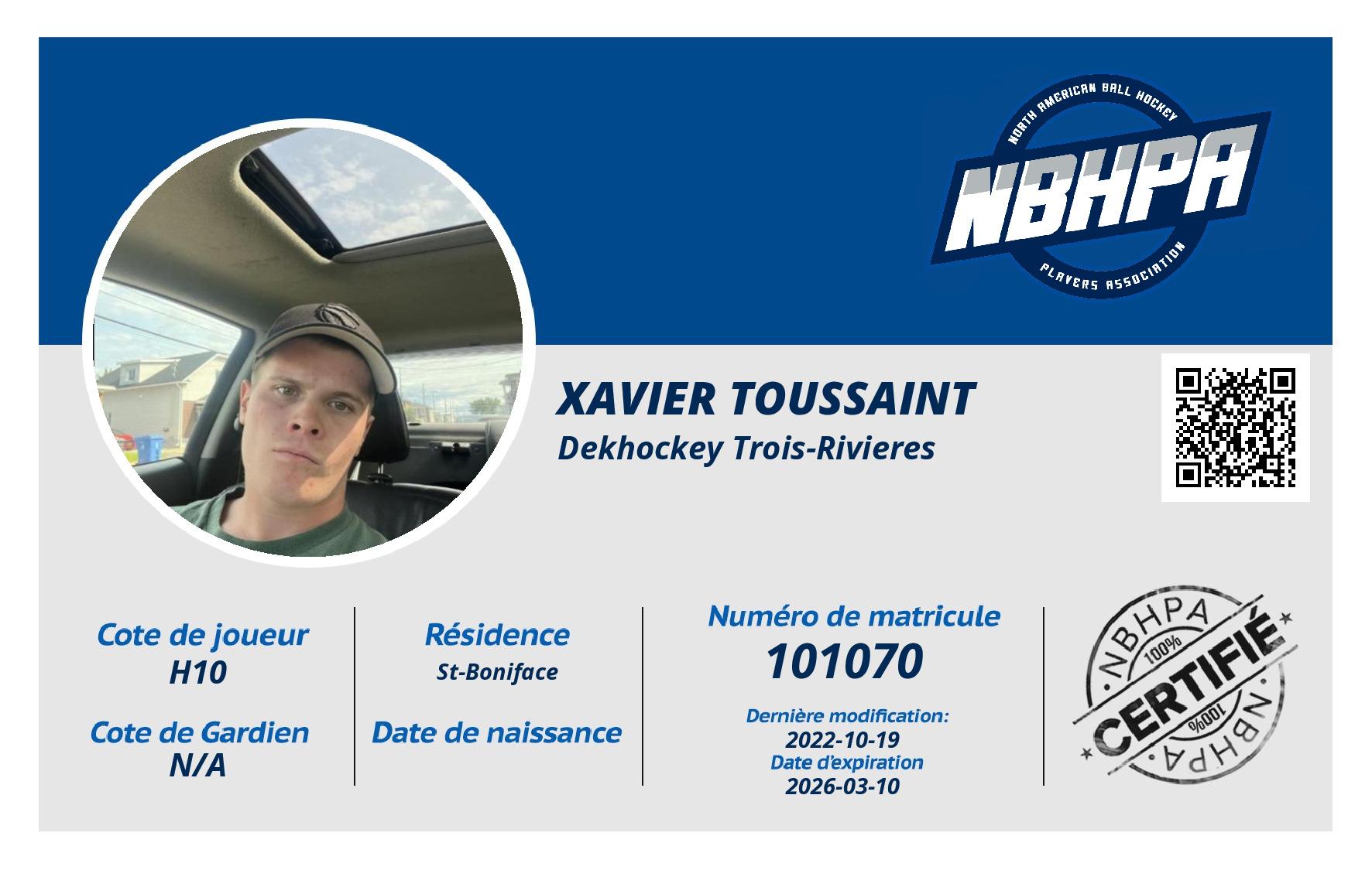 Xavier Toussaint
