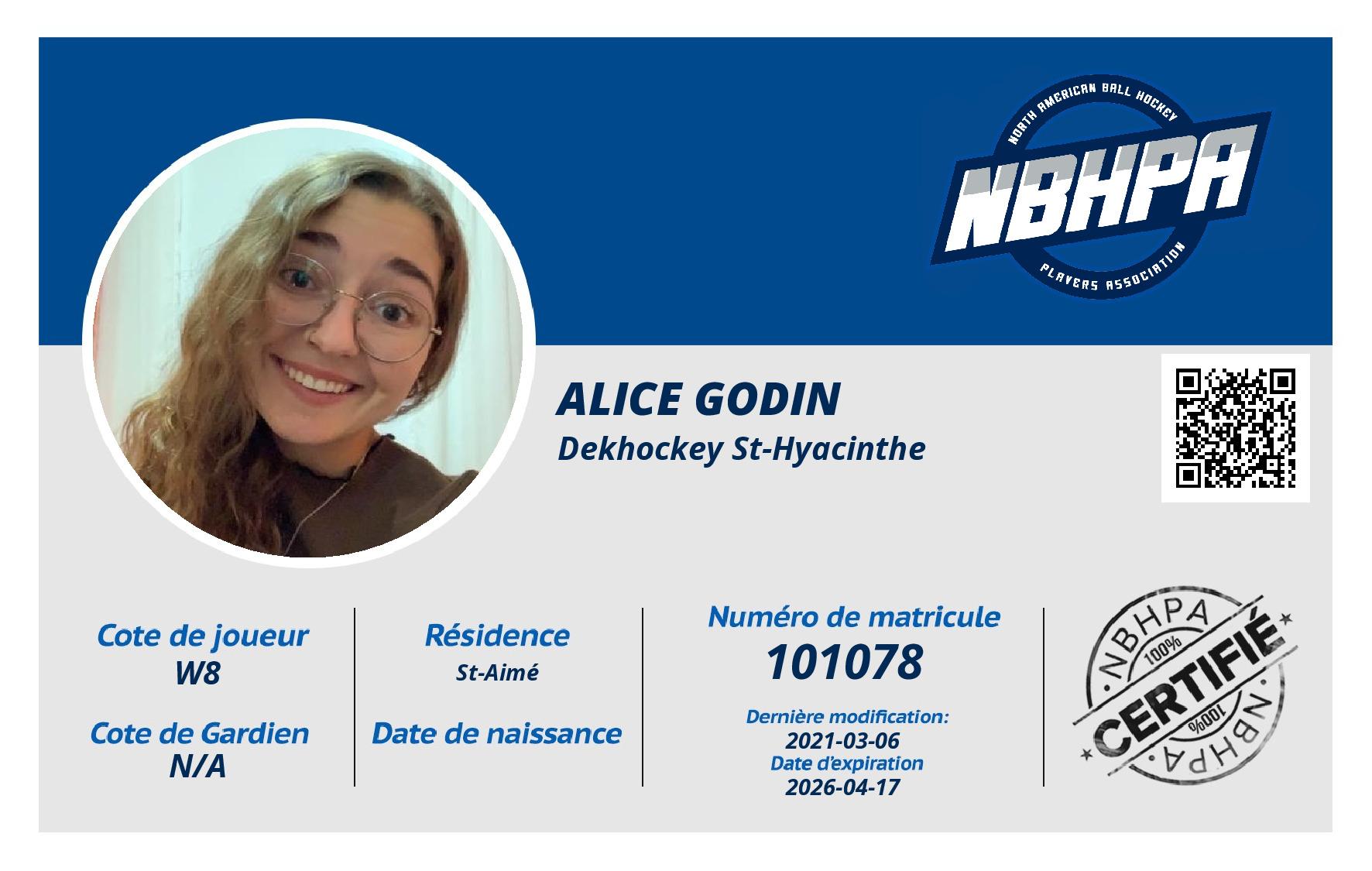 Alice Godin