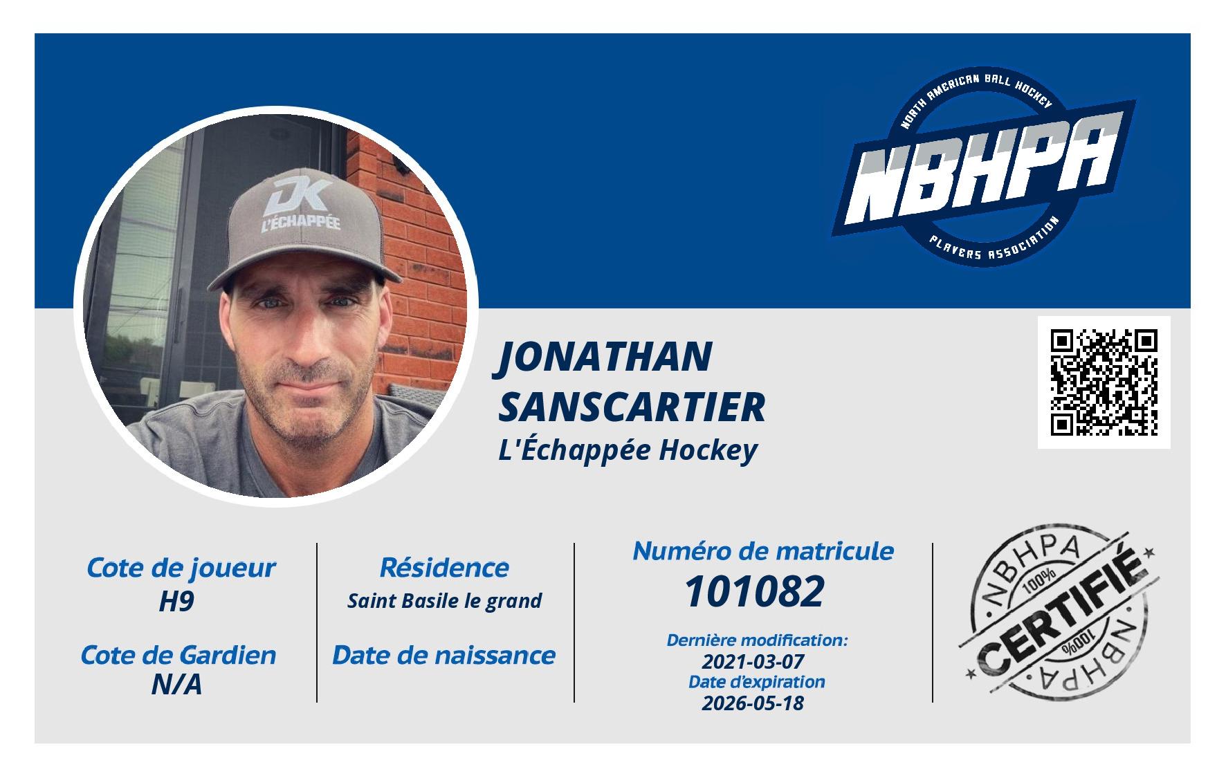 Jonathan  Sanscartier