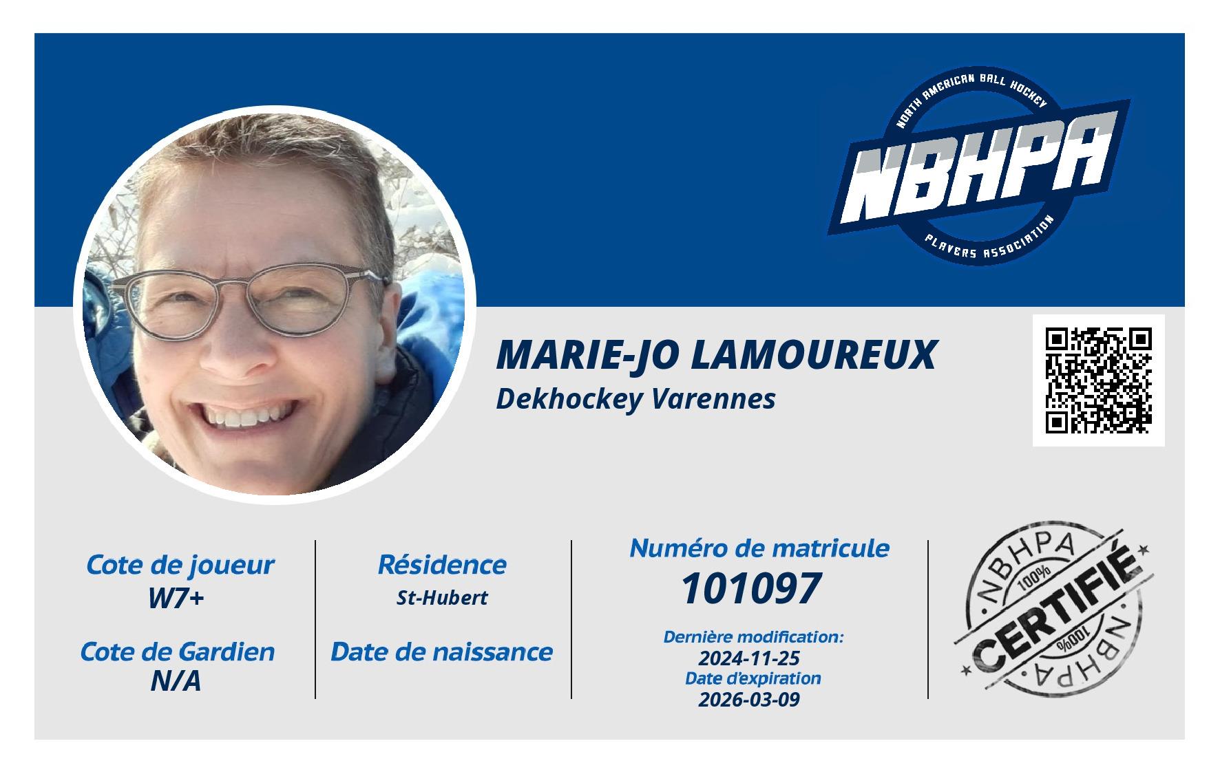 Marie-Jo Lamoureux