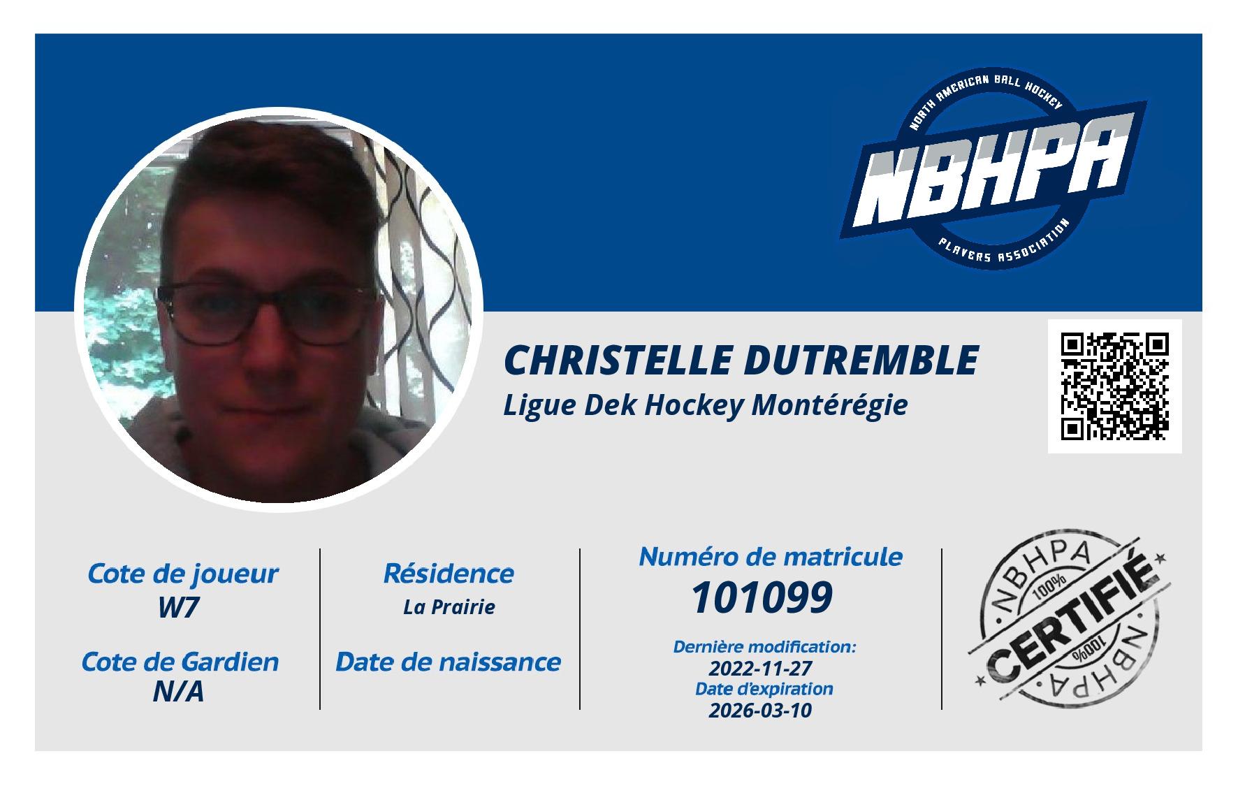 Christelle Dutremble