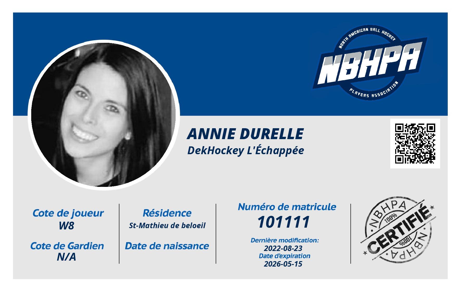 Annie Durelle