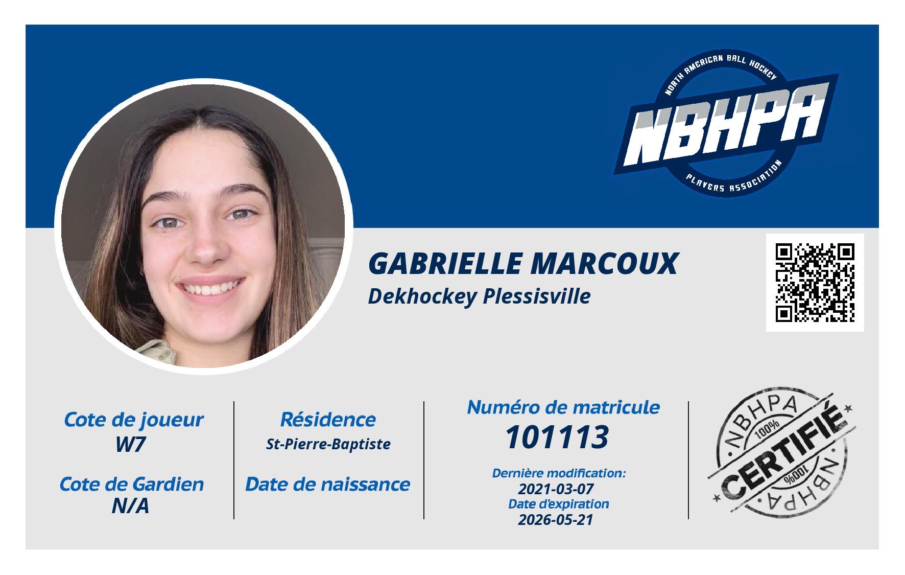 Gabrielle Marcoux