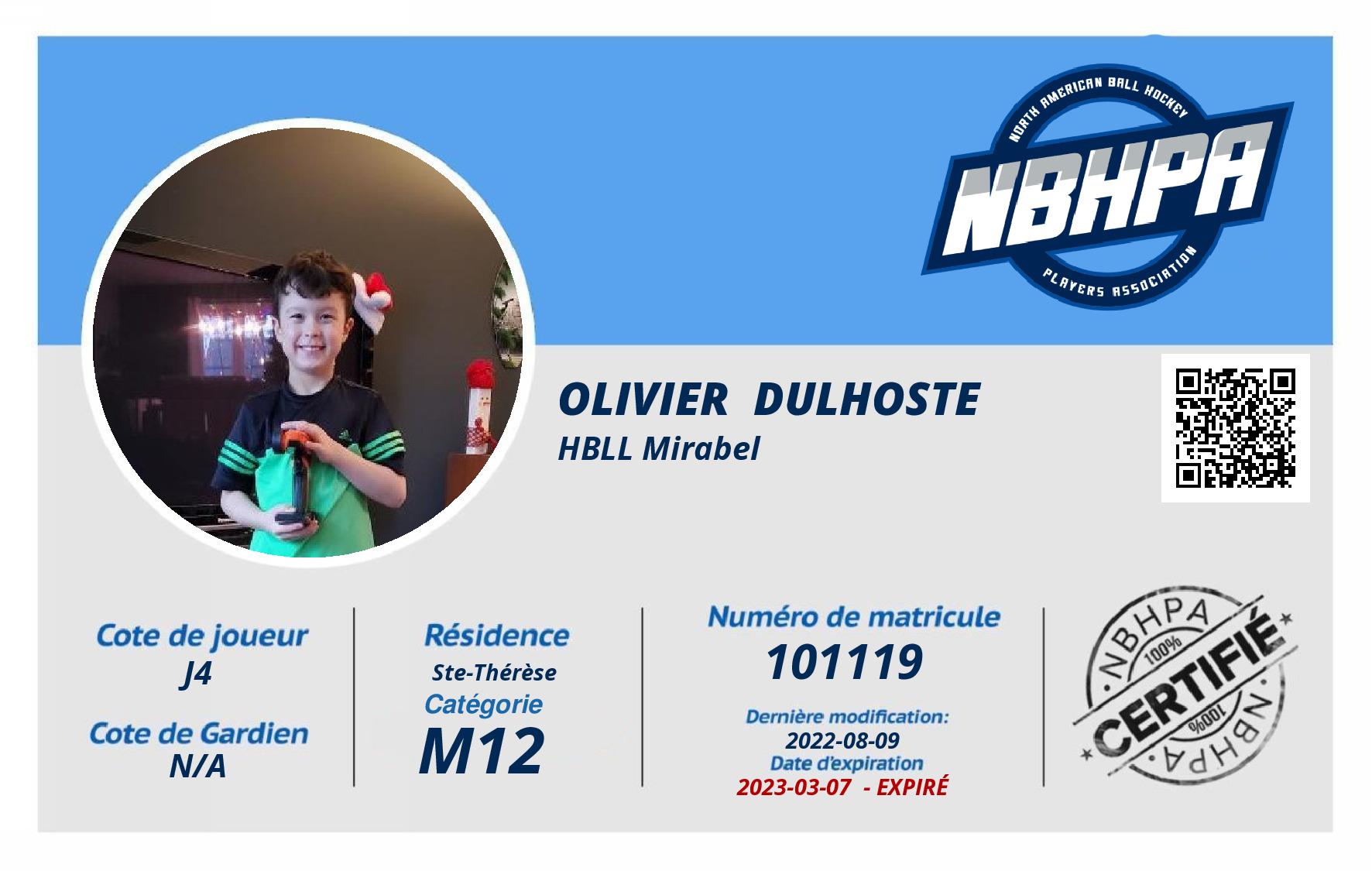 Olivier  Dulhoste 