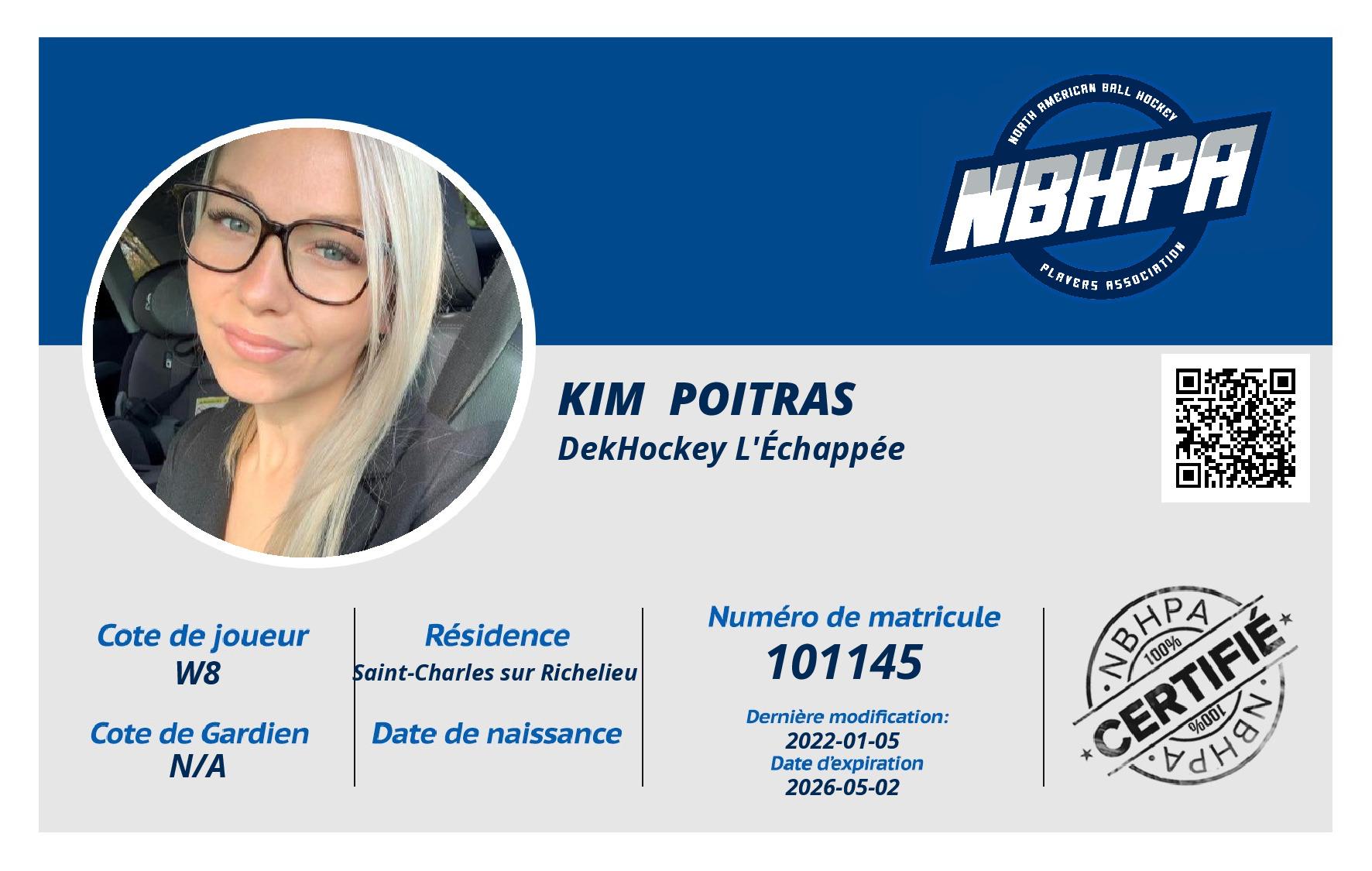 Kim  Poitras