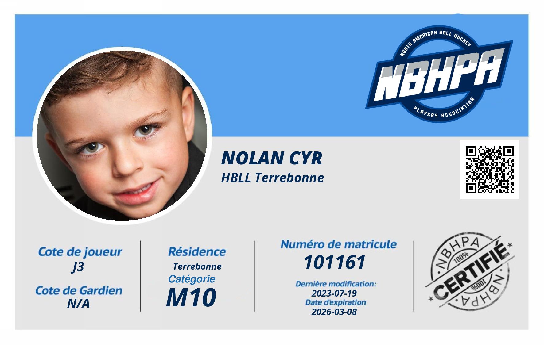Nolan Cyr 