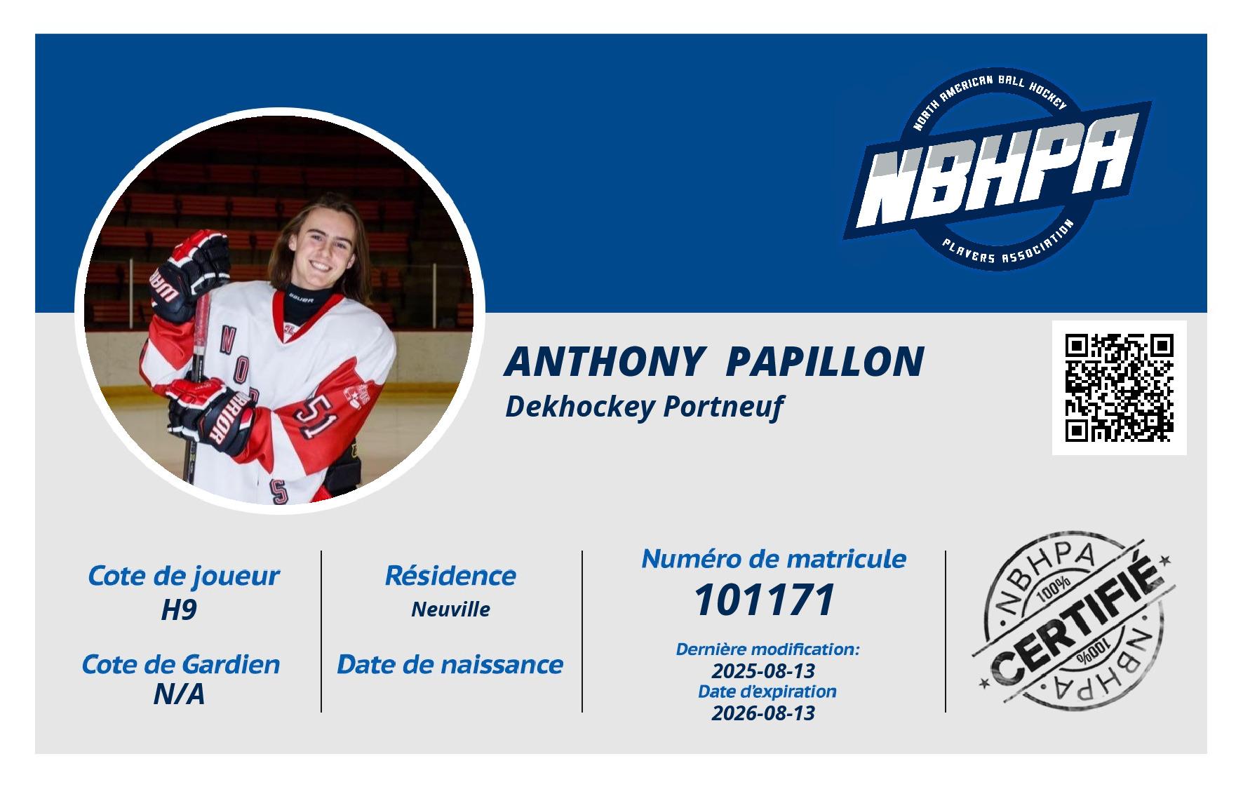 Anthony  Papillon