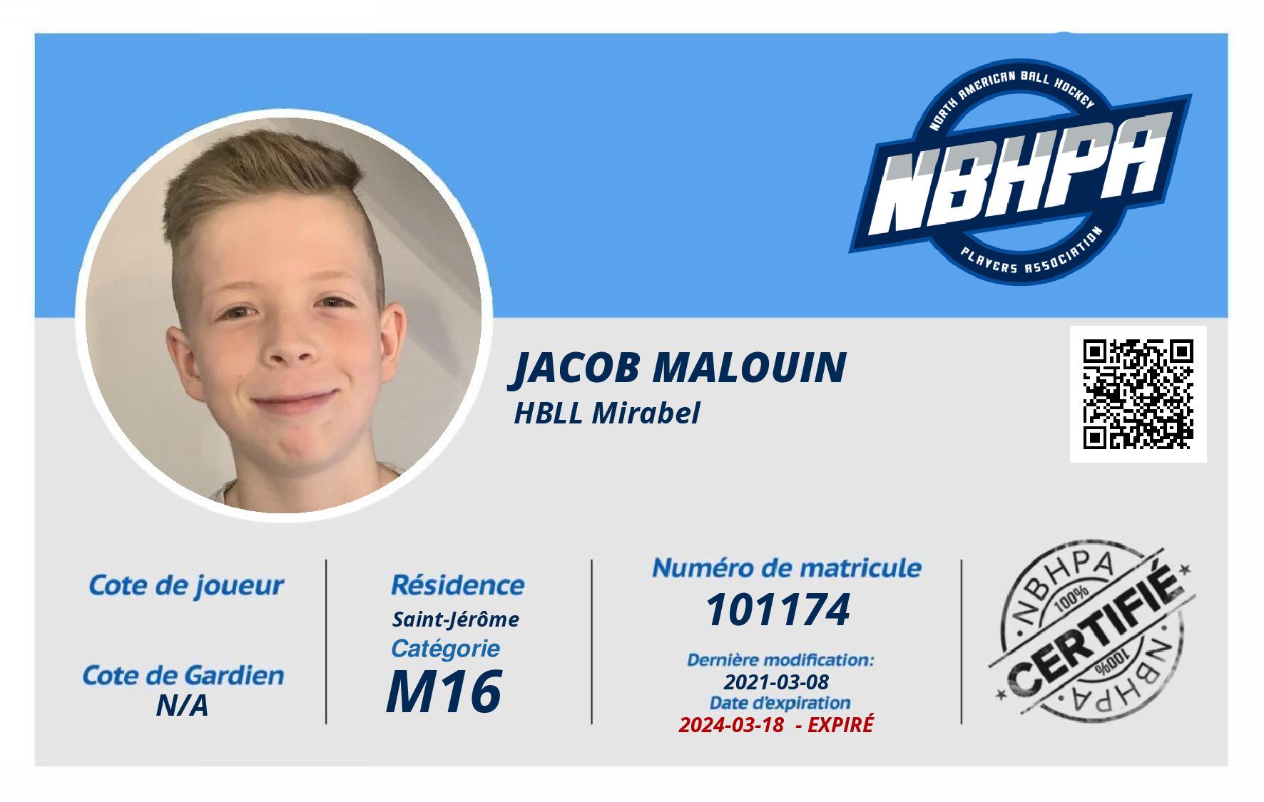 Jacob Malouin