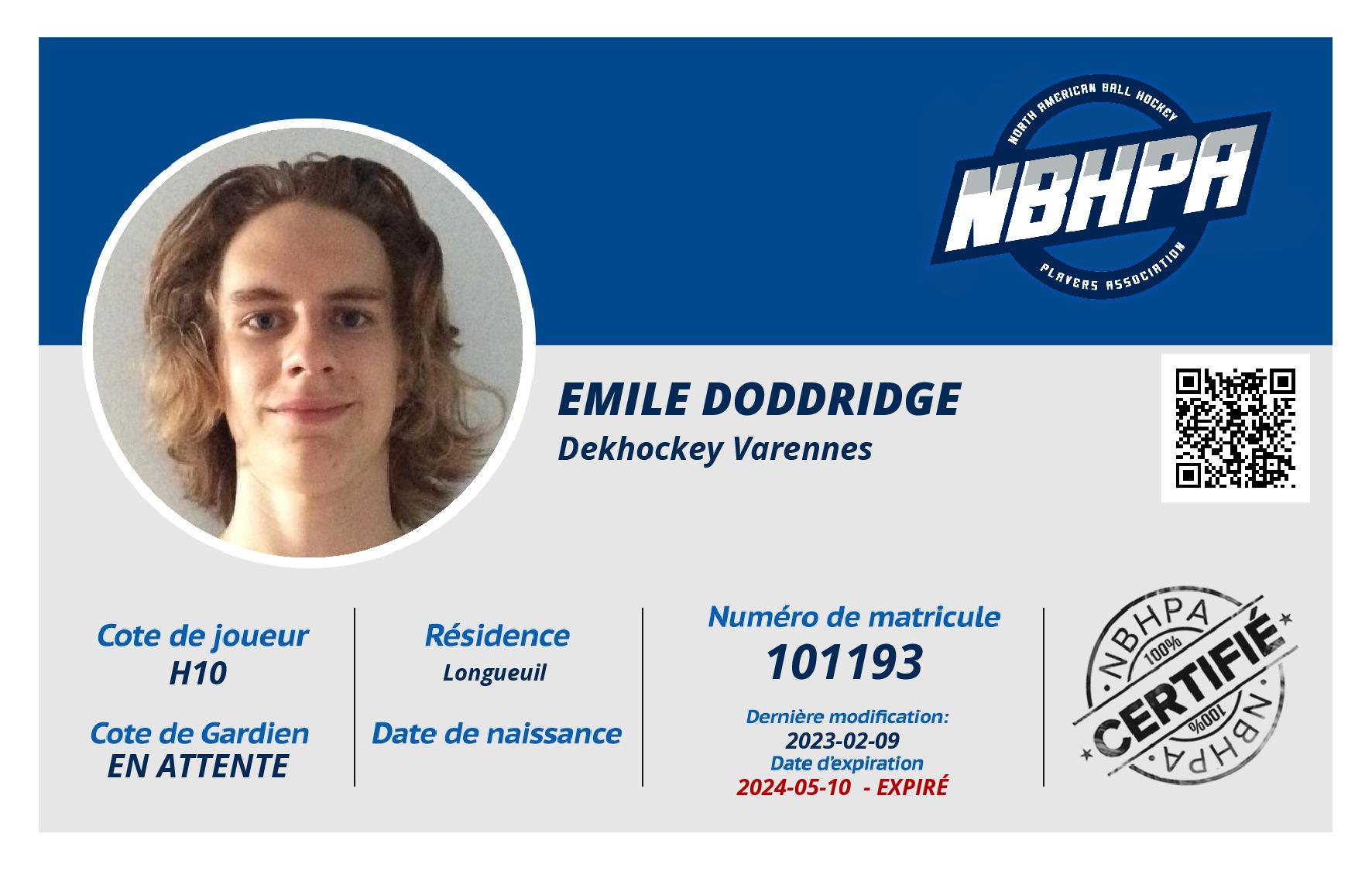 Emile Doddridge