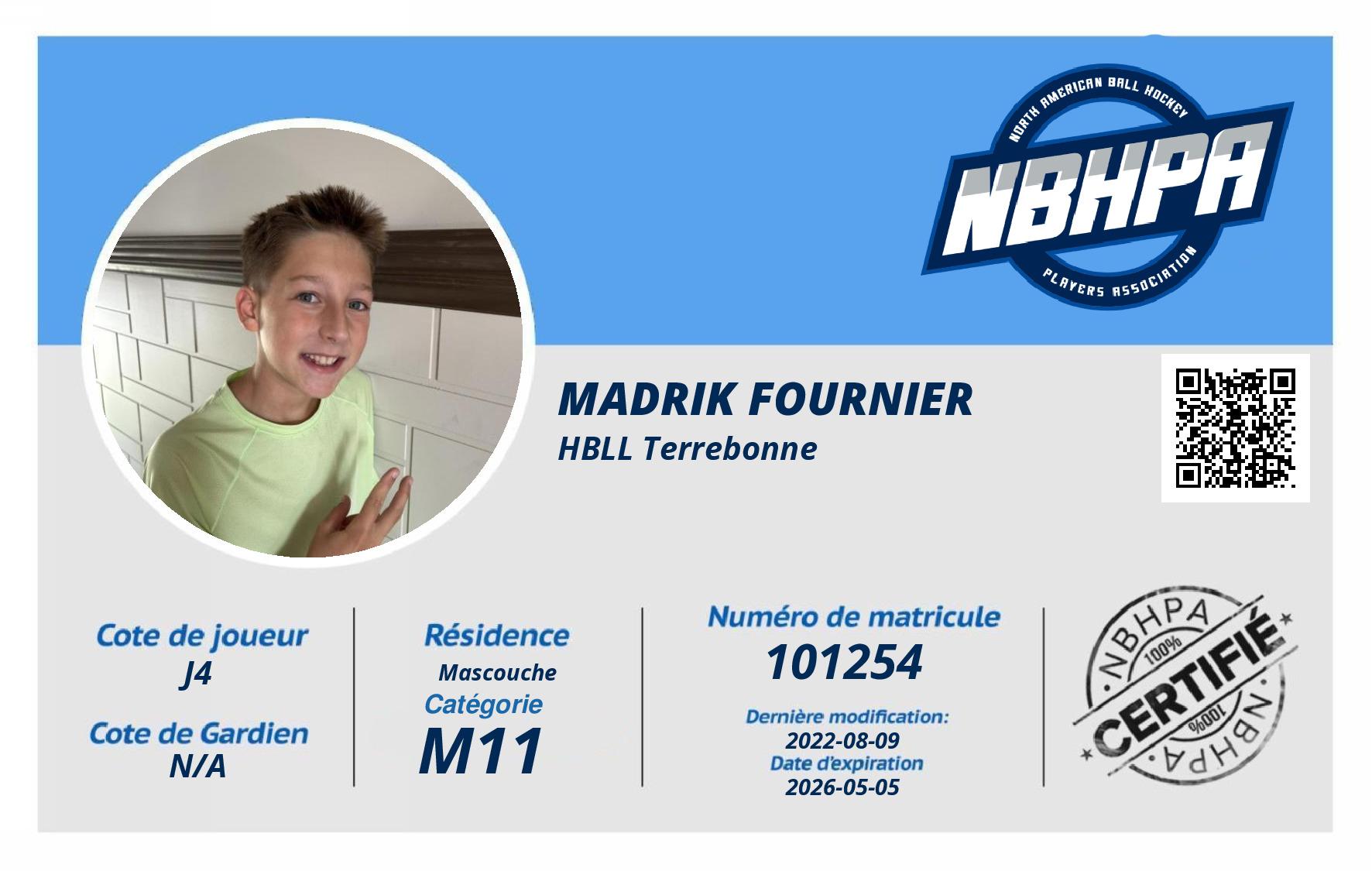 Madrik Fournier
