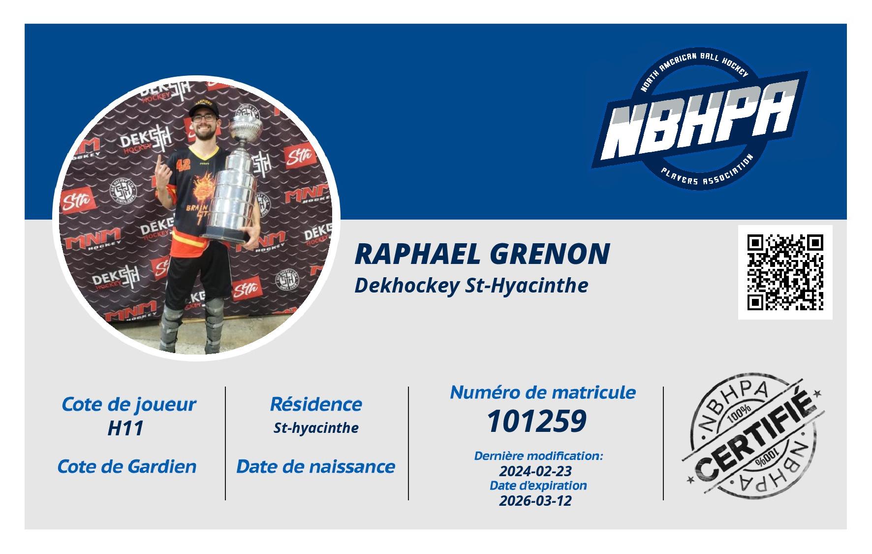 Raphael Grenon