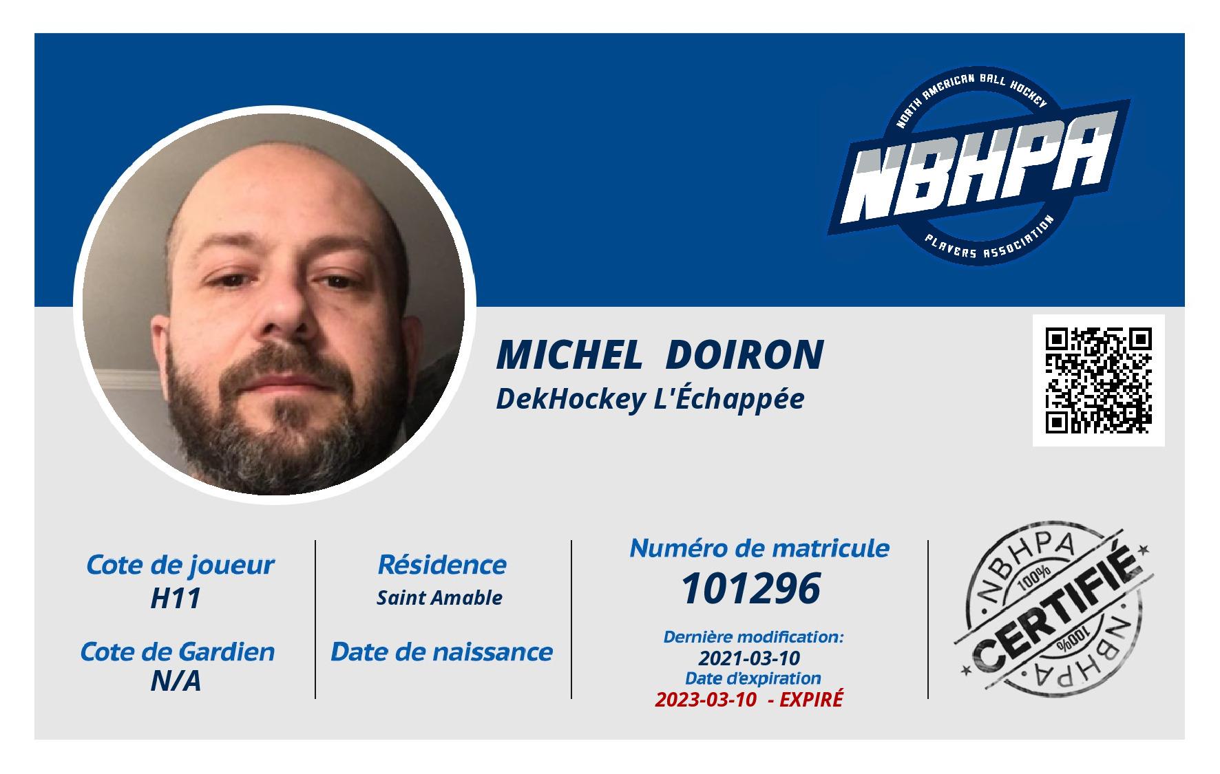 Michel  Doiron 