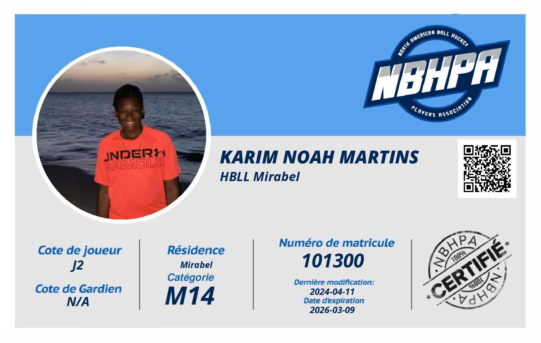 Karim Noah Martins
