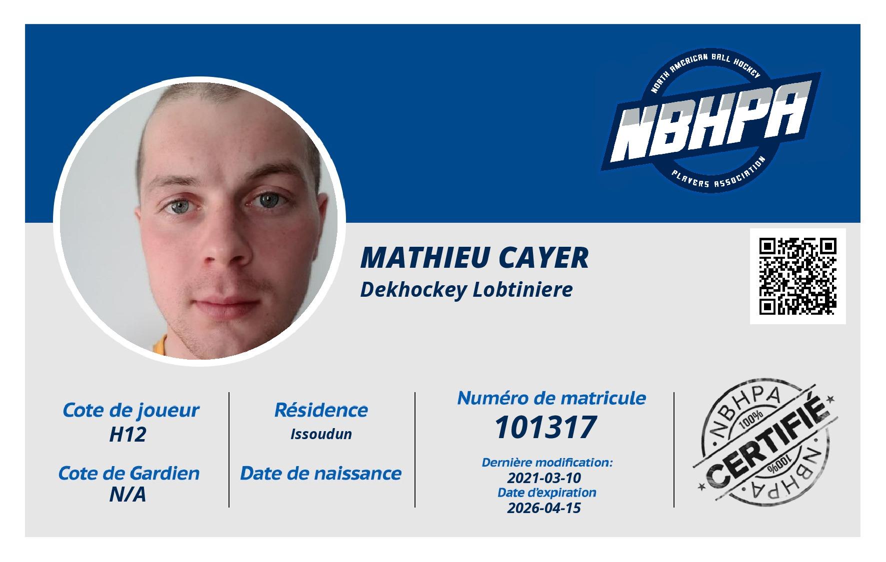 Mathieu Cayer