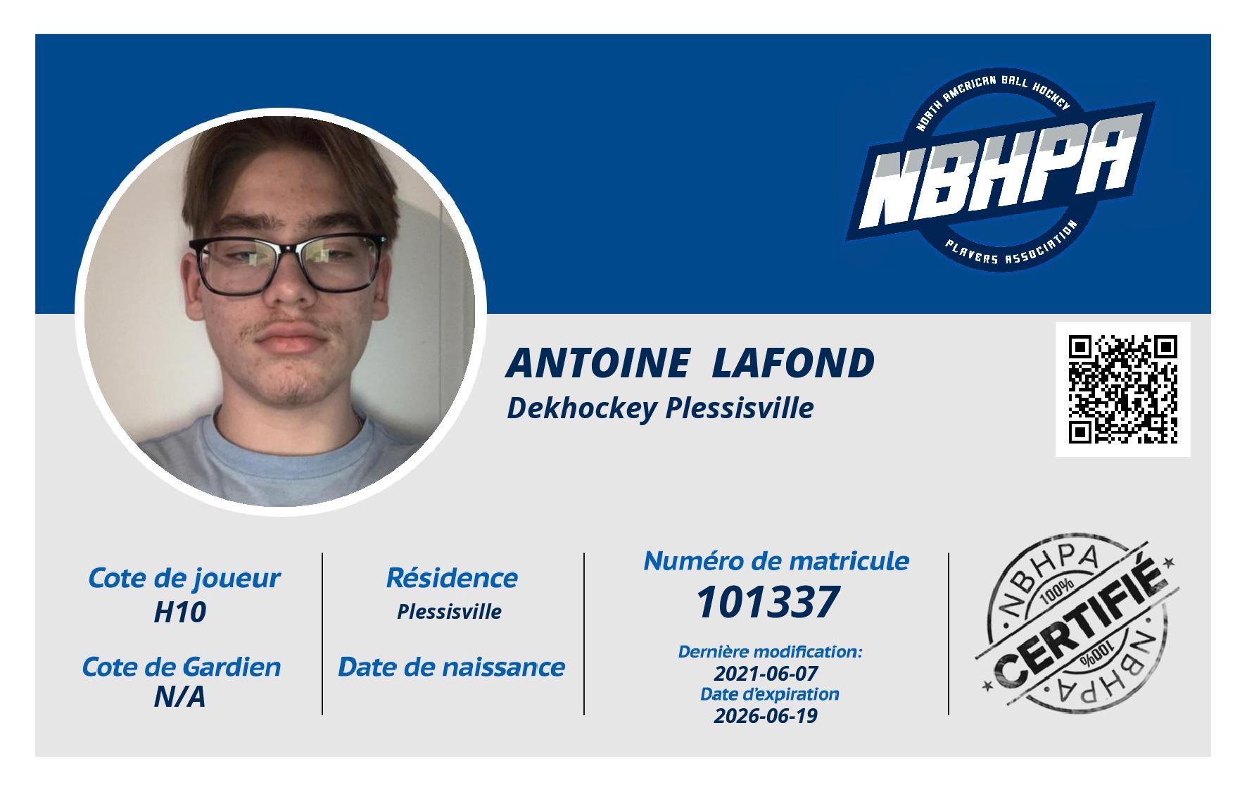 Antoine  Lafond
