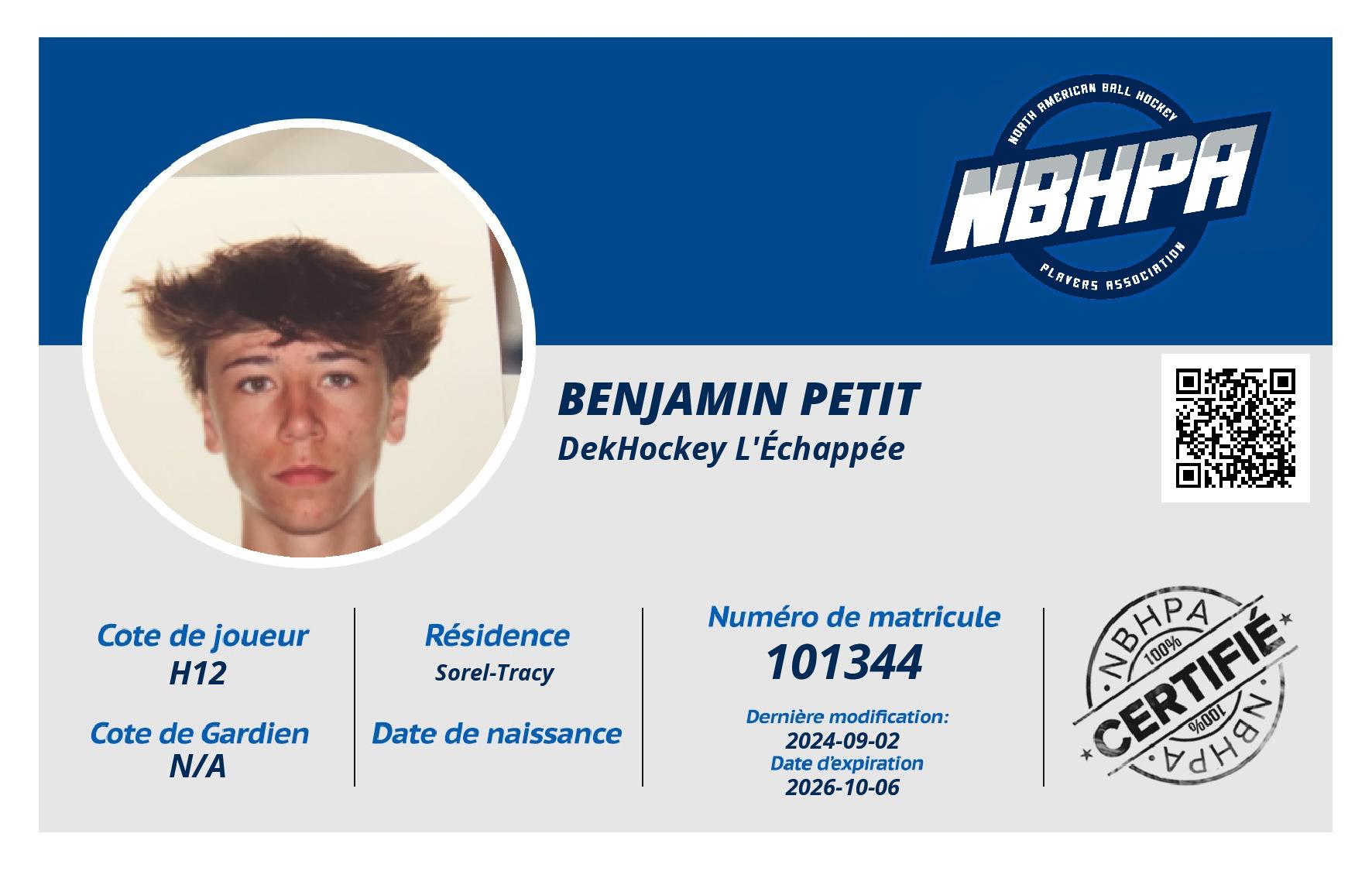 Benjamin Petit