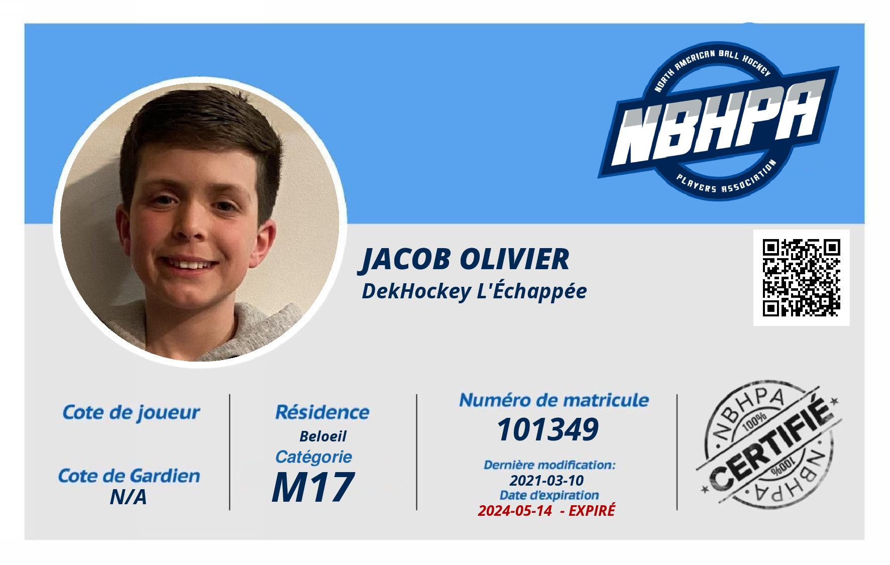 Jacob Olivier