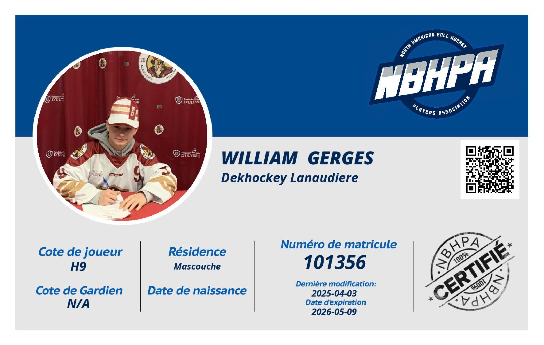 William  Gerges