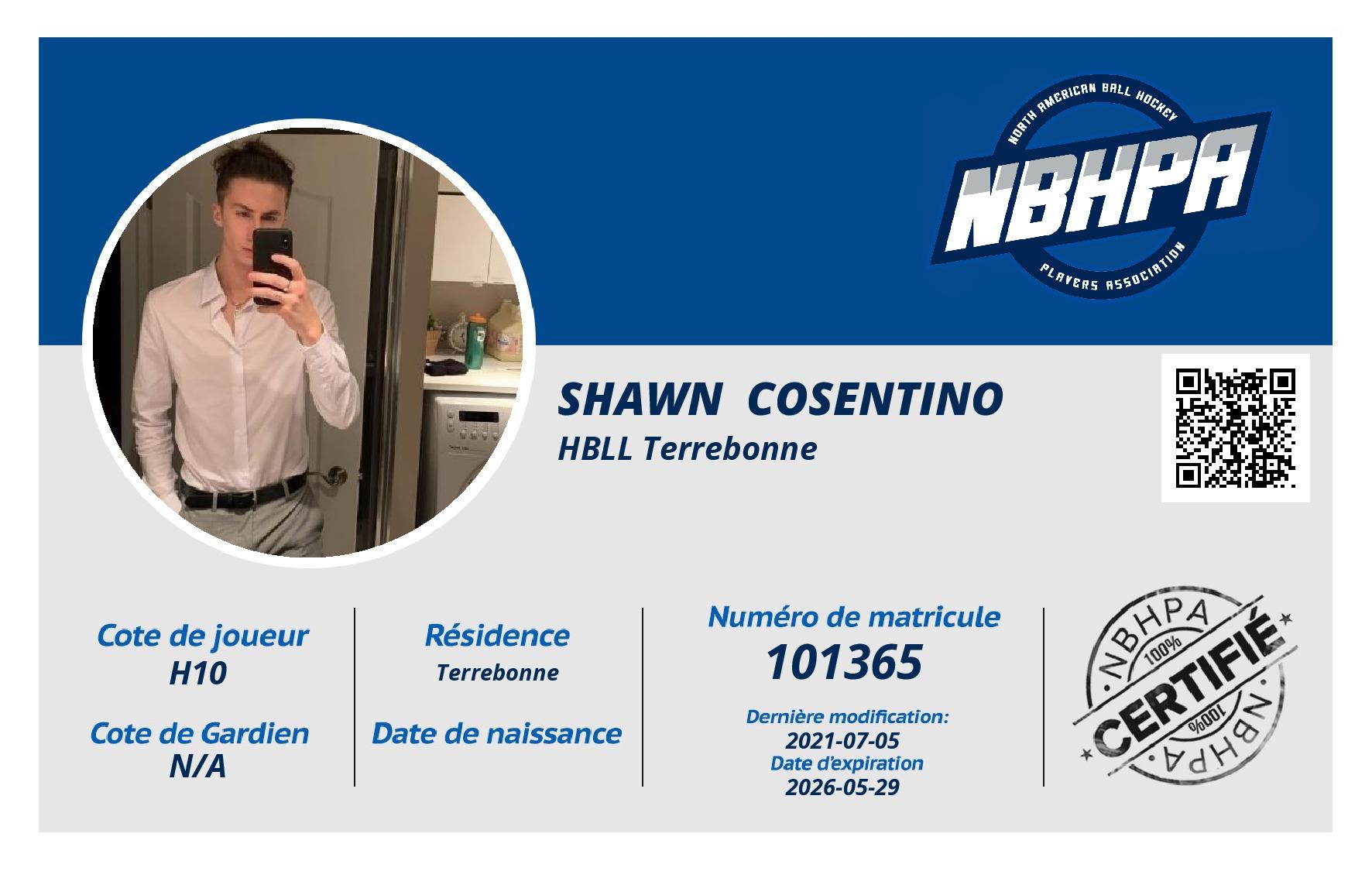 Shawn  Cosentino