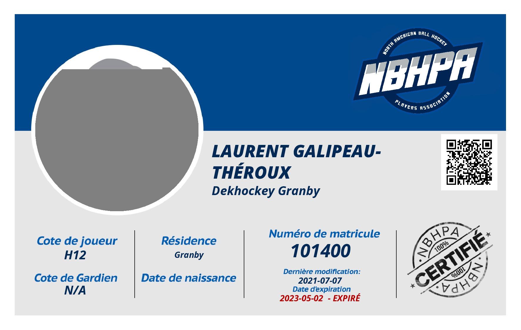 Laurent Galipeau-Théroux