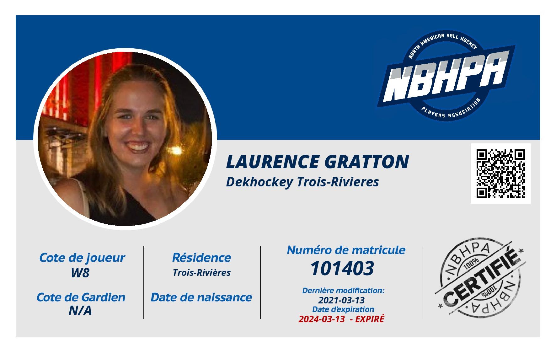 Laurence Gratton
