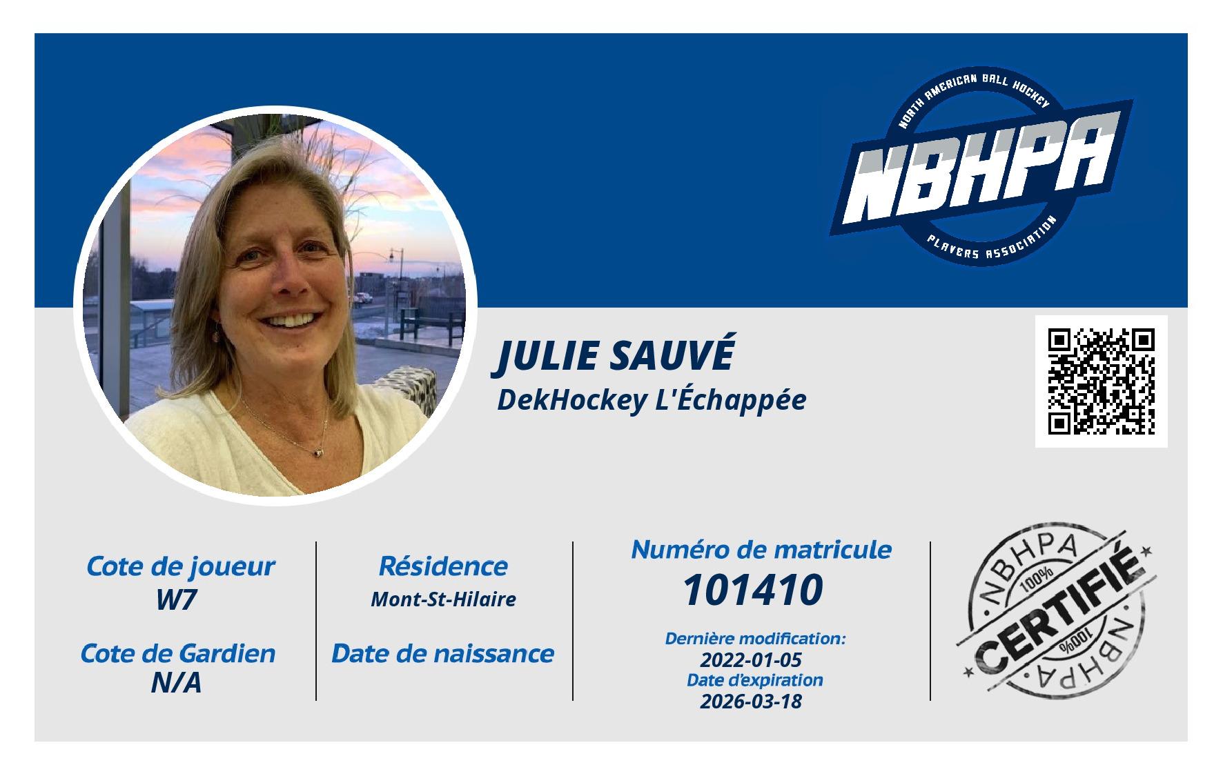 Julie Sauvé