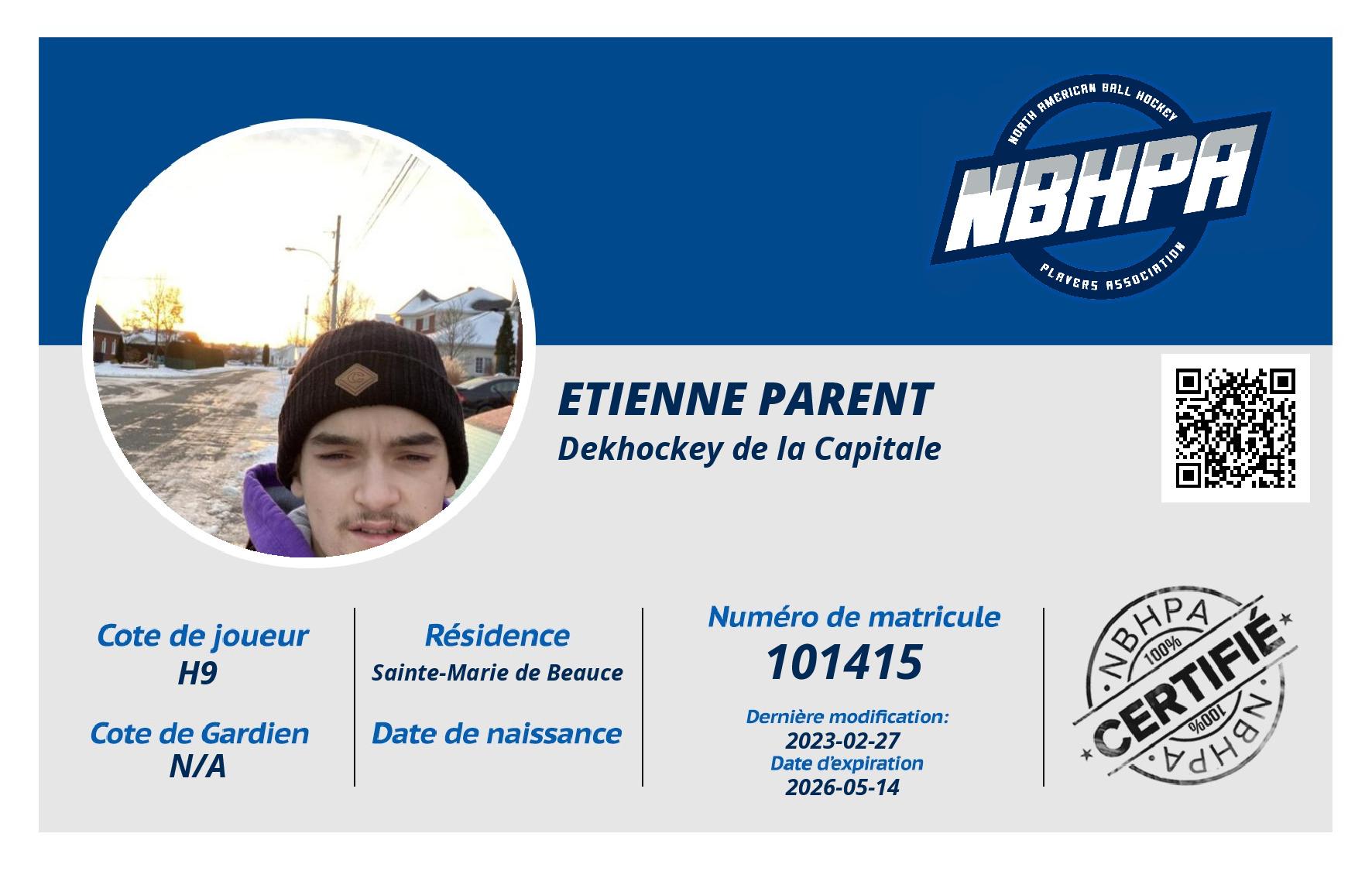 Etienne Parent