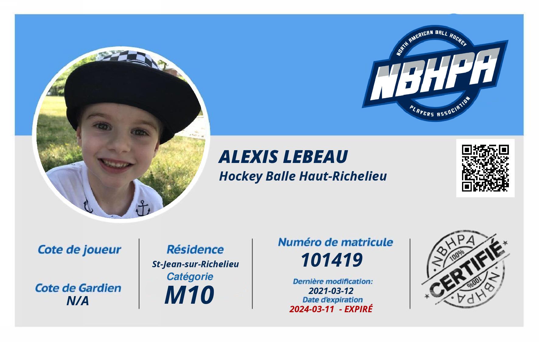 Alexis Lebeau
