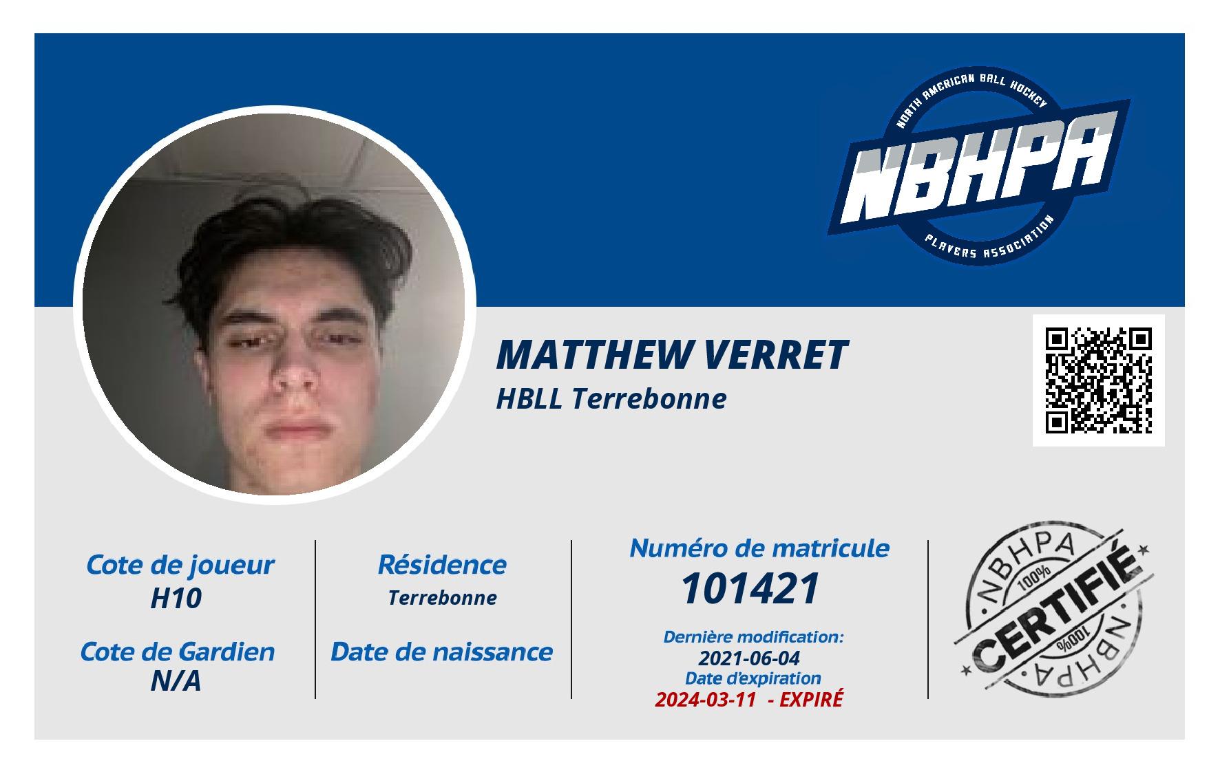 Matthew Verret
