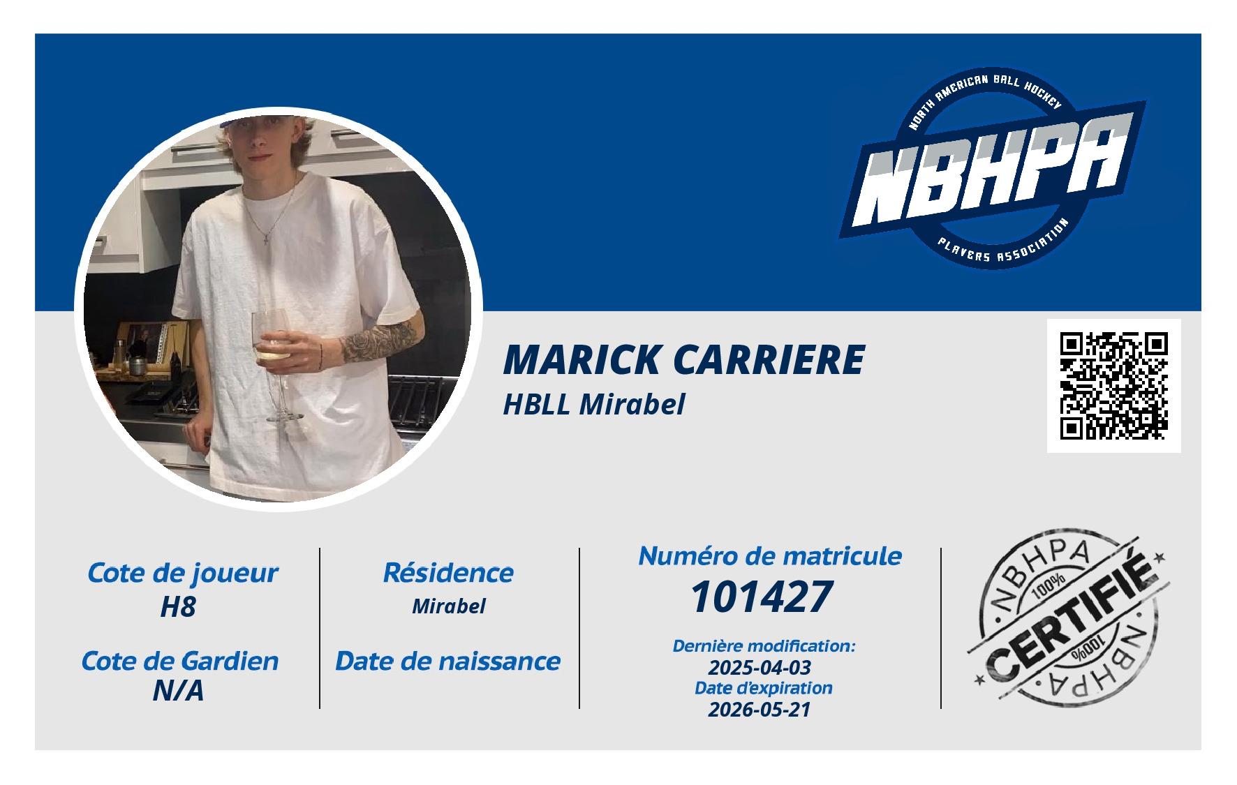 Marick Carriere