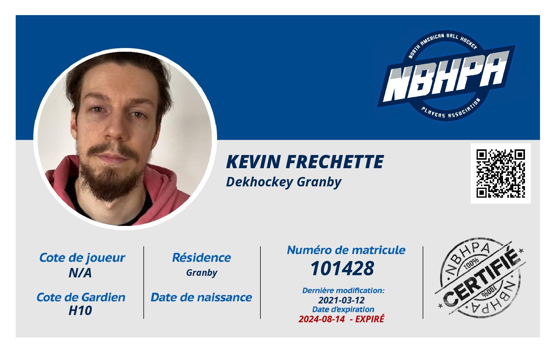 Kevin Frechette