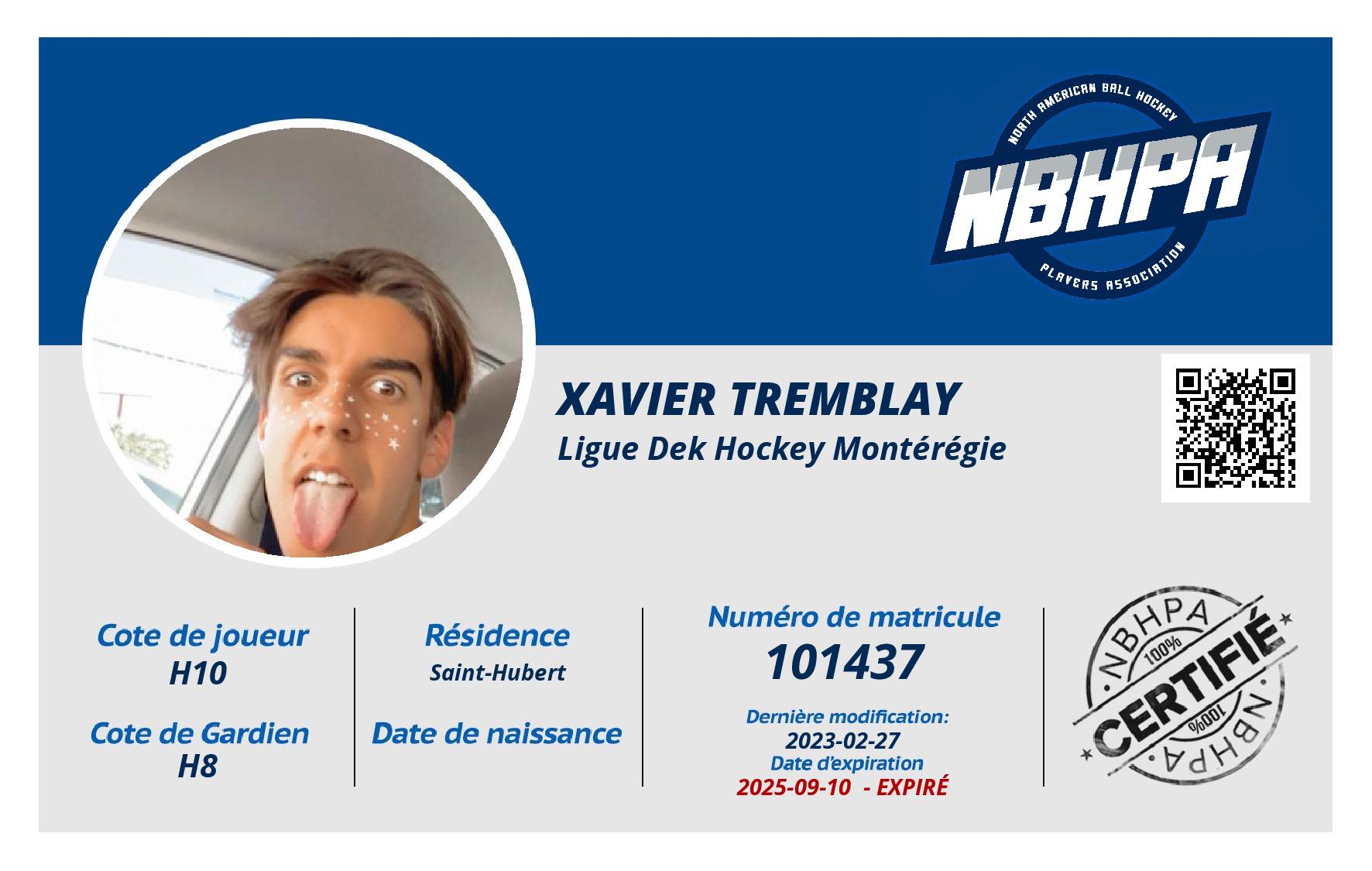 Xavier Tremblay