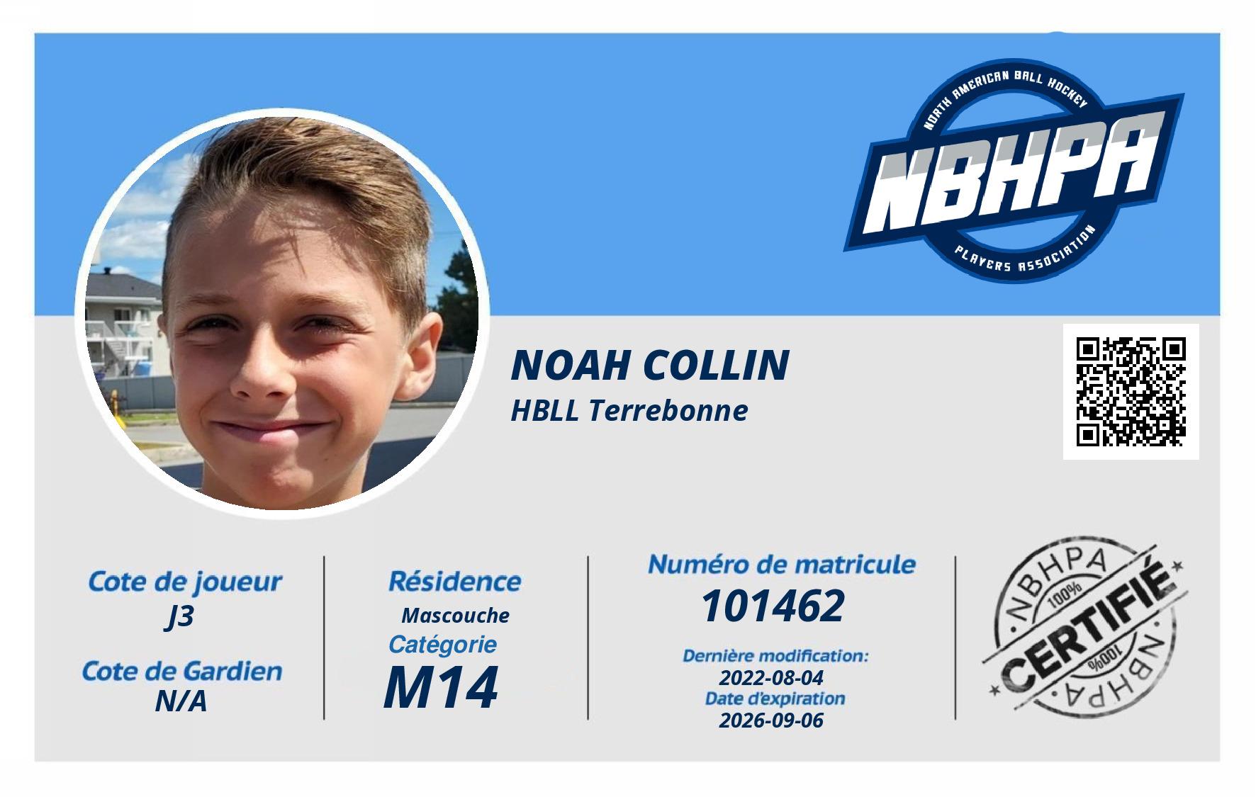 noah collin